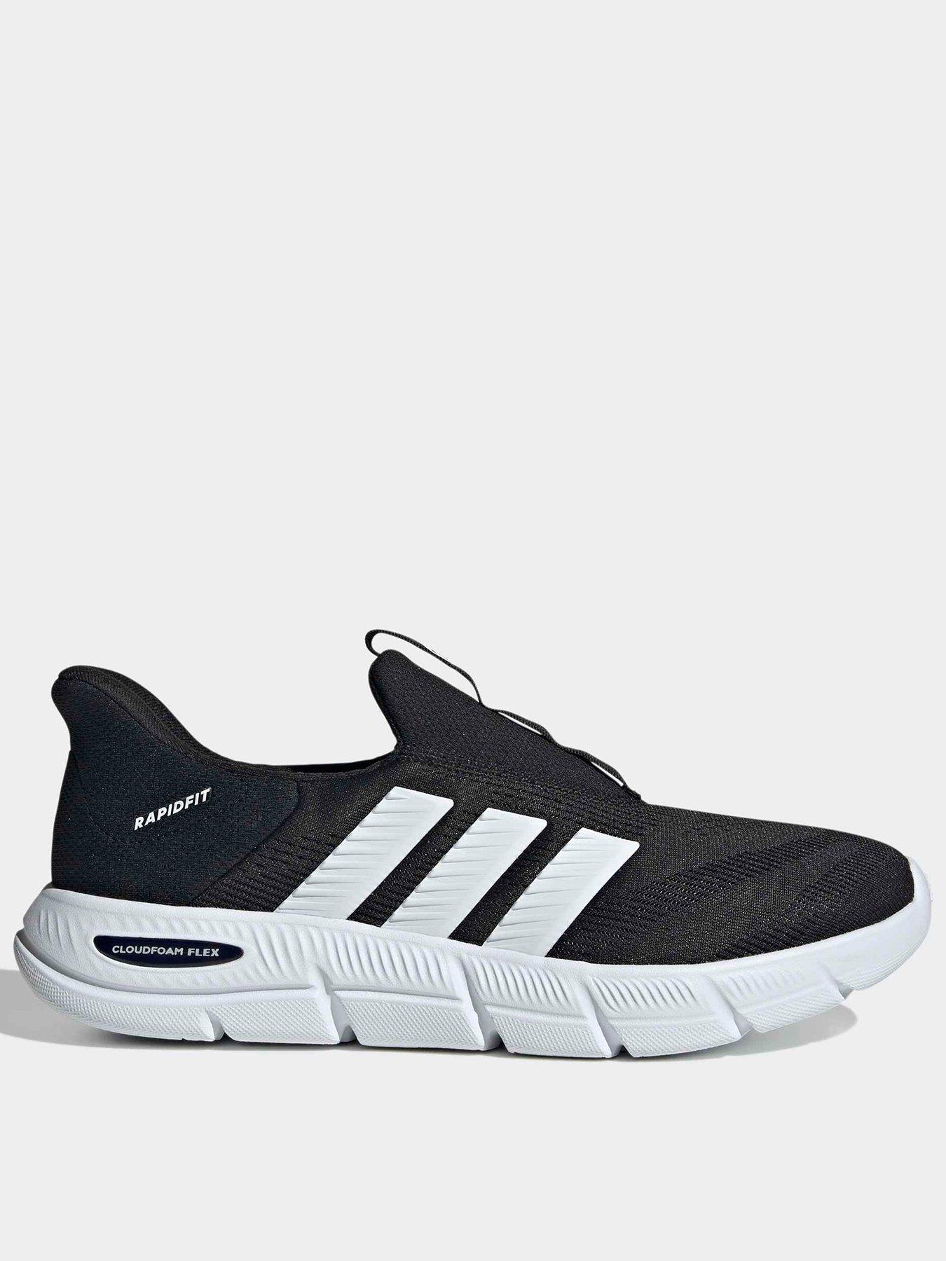 adidas Sportswear Mens Cloudfoam Flex Lounge Rapidf - Black