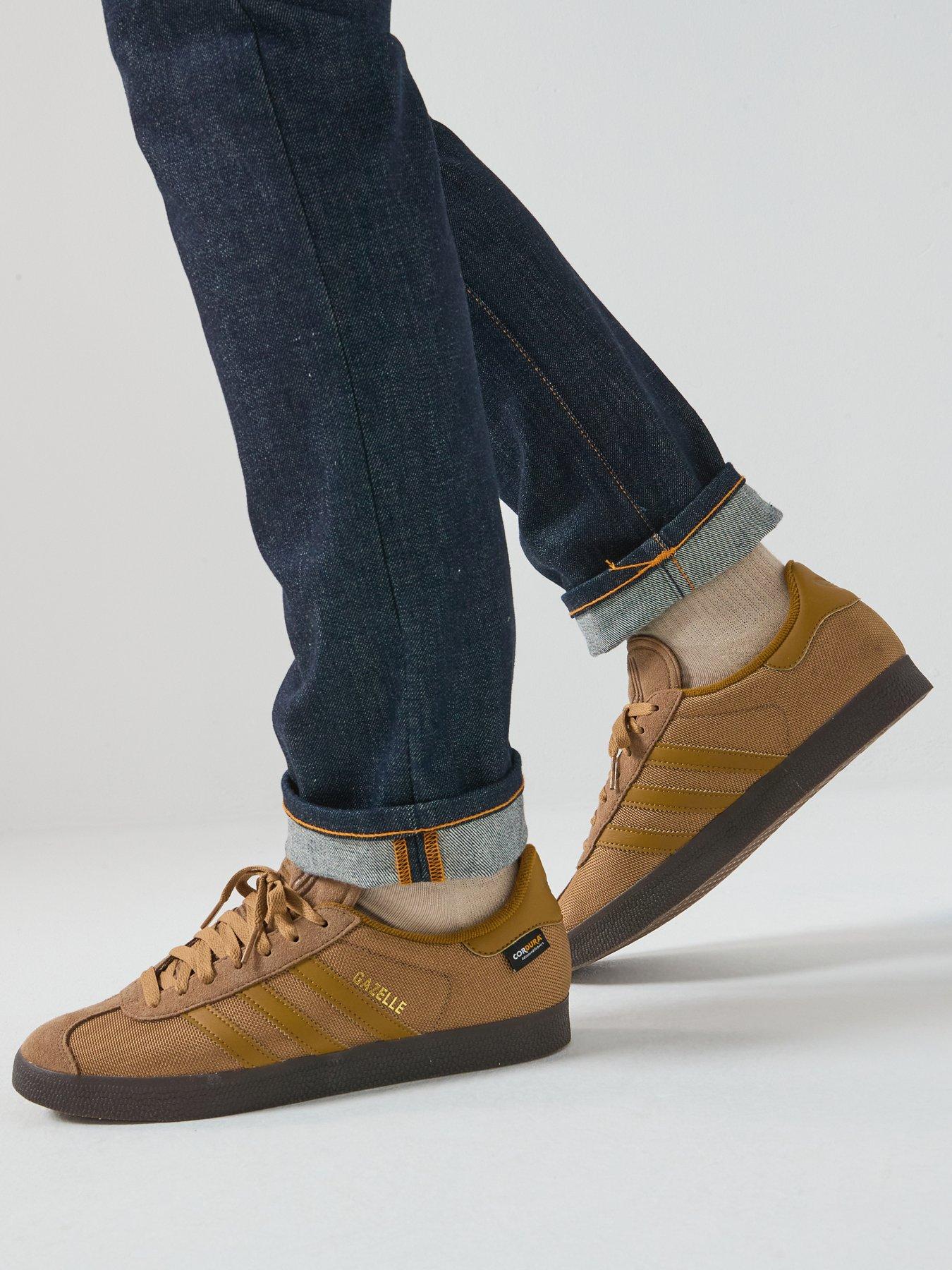 adidas Originals Mens Gazelle Trainers - Brown