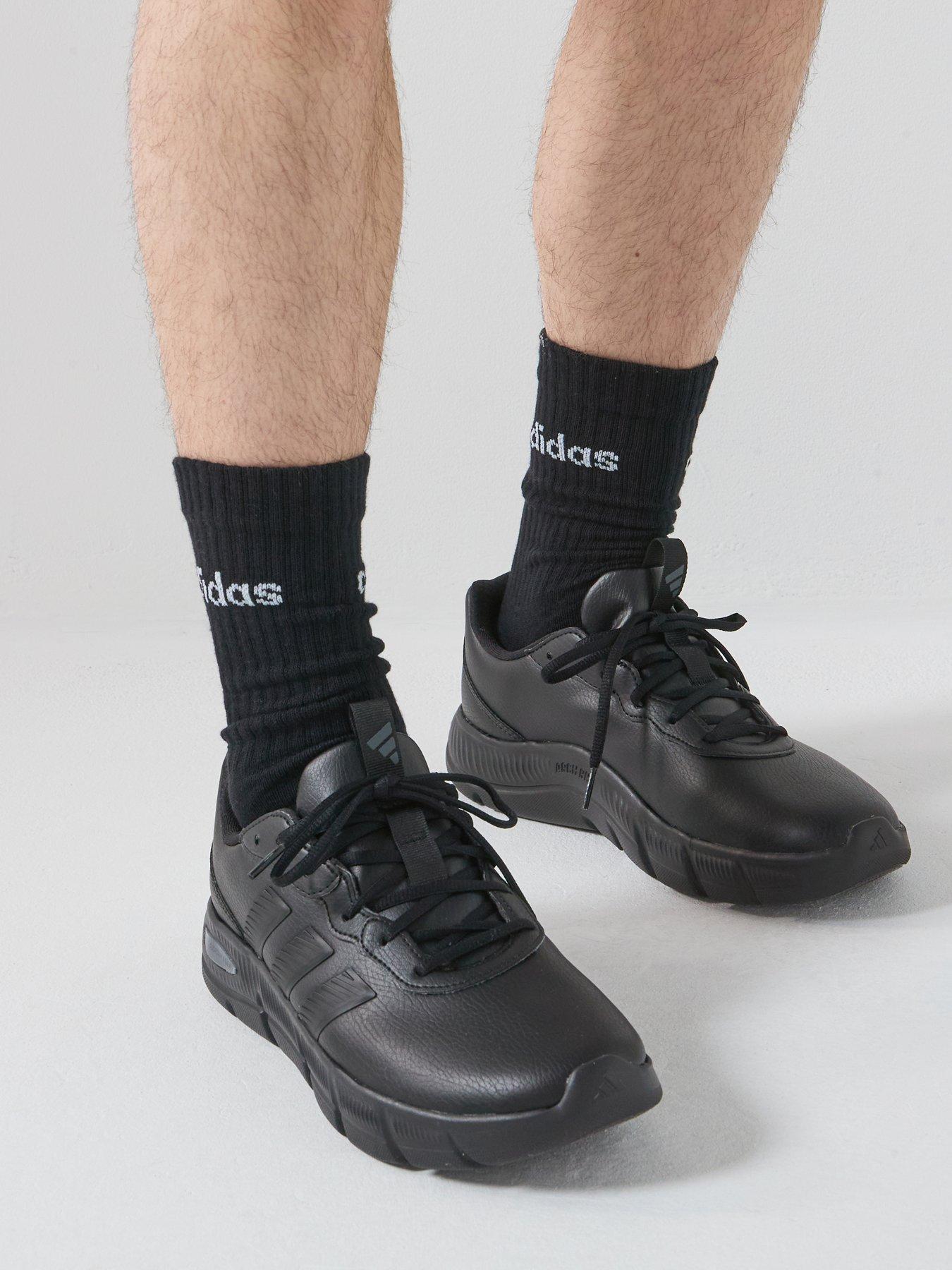 Image 1 of 6 of adidas Sportswear Mens Cloudfoam Flex Laces Trainers - Black