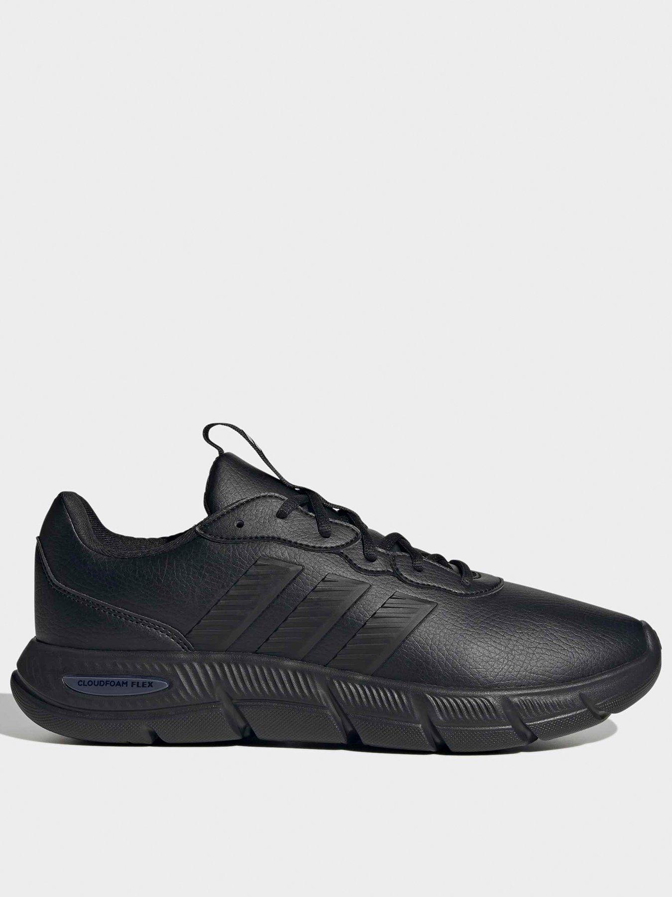 adidas Sportswear Mens Cloudfoam Flex Laces - Black