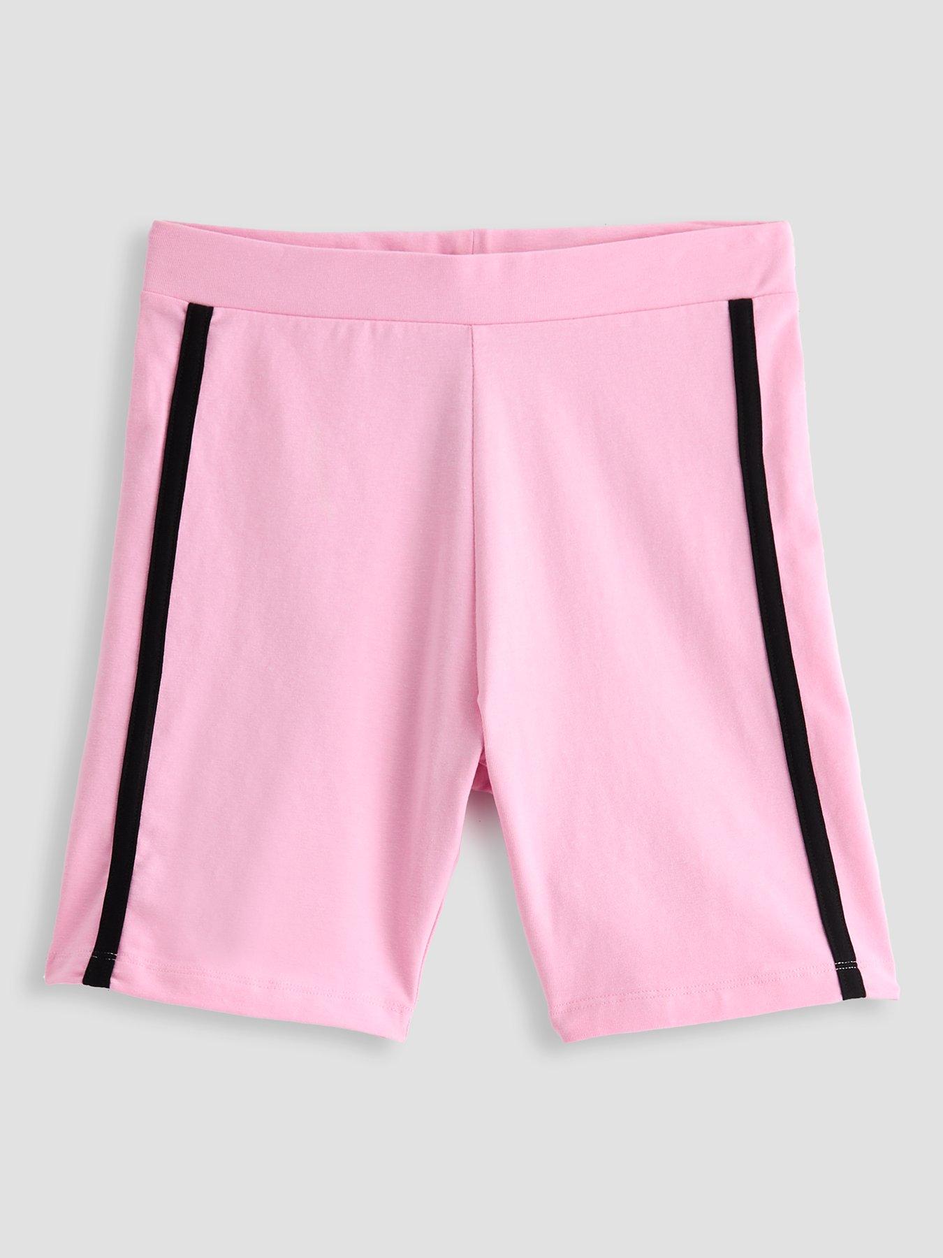 Image 2 of 4 of The Very Collection 3 Pack Side Stripe Cycling Shorts - Multi