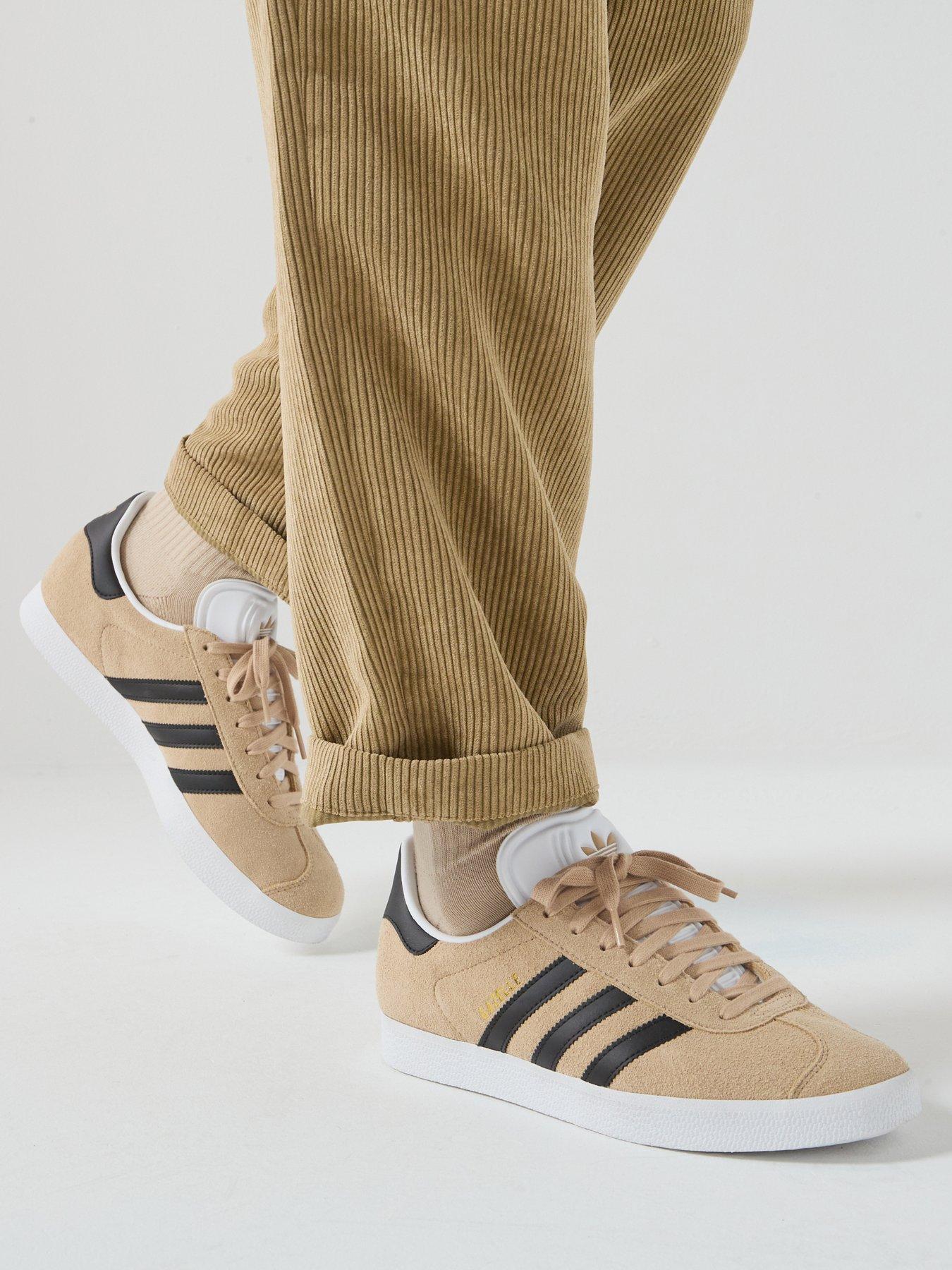 adidas Originals: Unisex Gazelle Trainers - Beige