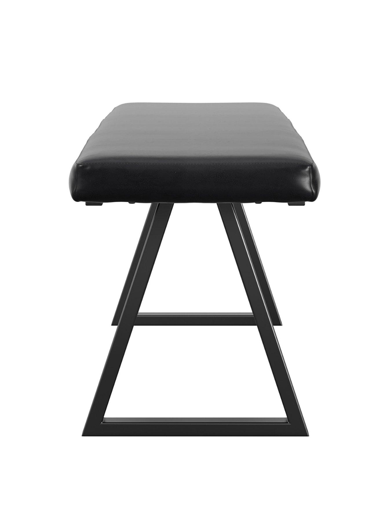 Image 4 of 5 of OTI Hyde Black Bench