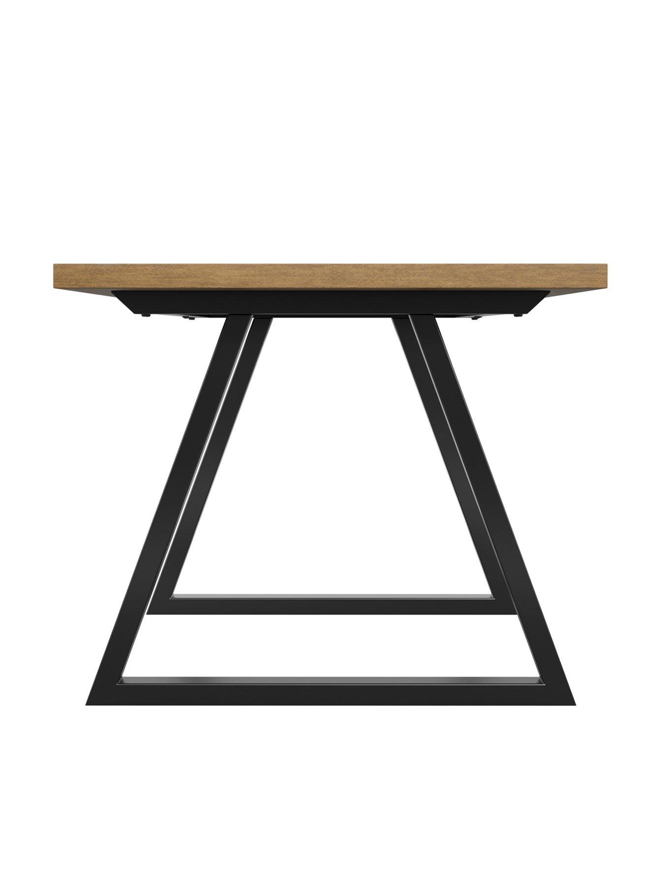 Image 5 of 5 of OTI Hyde Whiskey / Black Dining Table