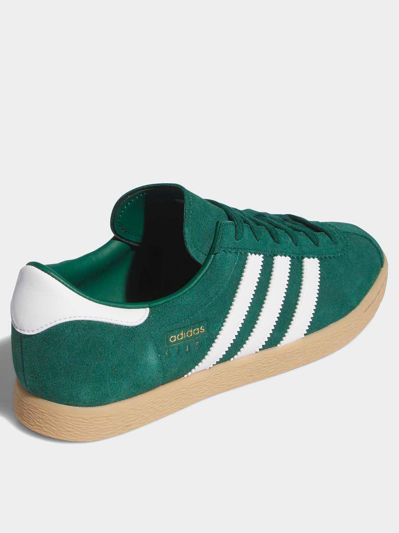Image 3 of 7 of adidas Originals Unisex Stadt Trainers - Green