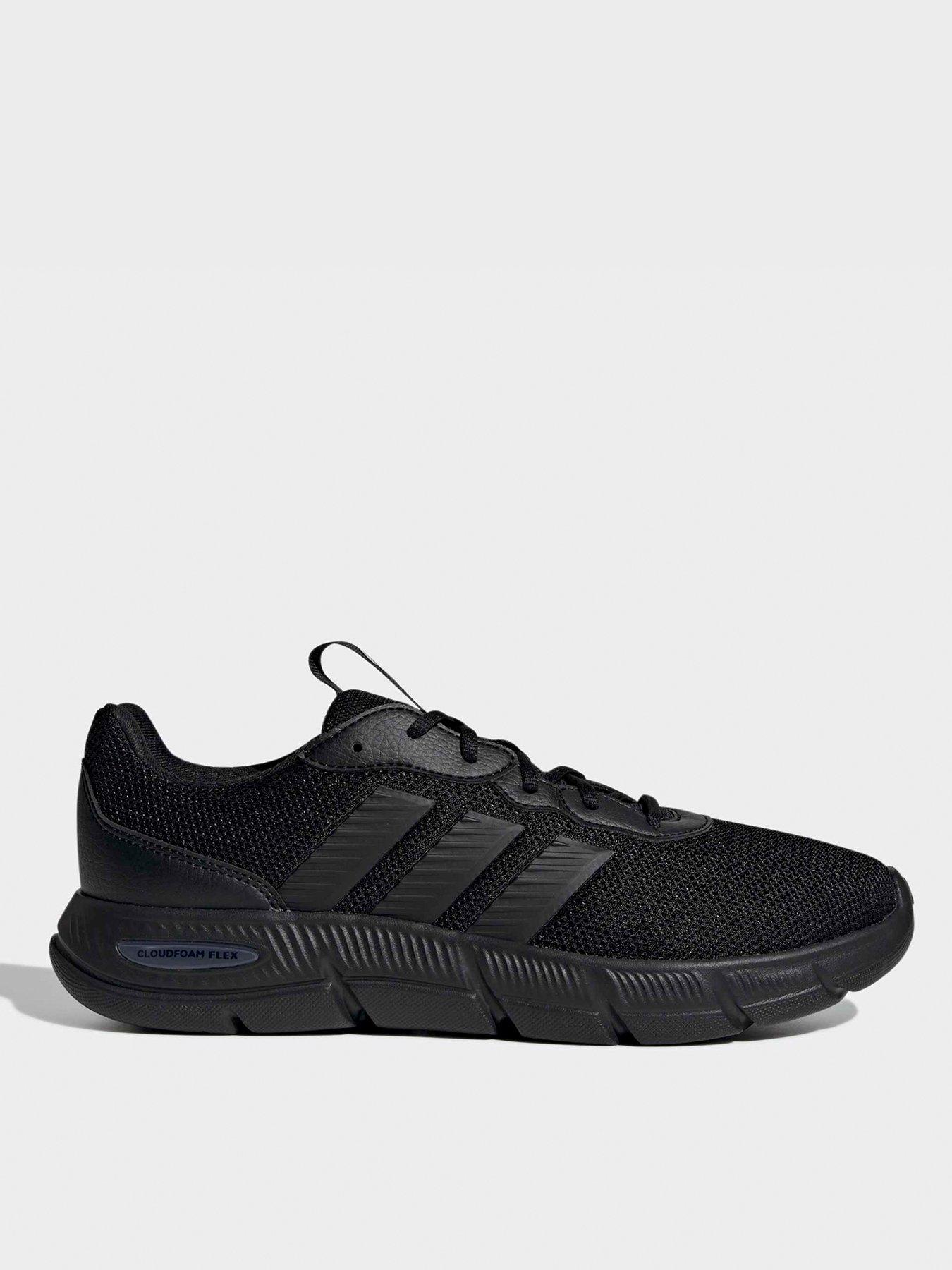 adidas Sportswear Mens Cloudfoam Flex Laces - Black