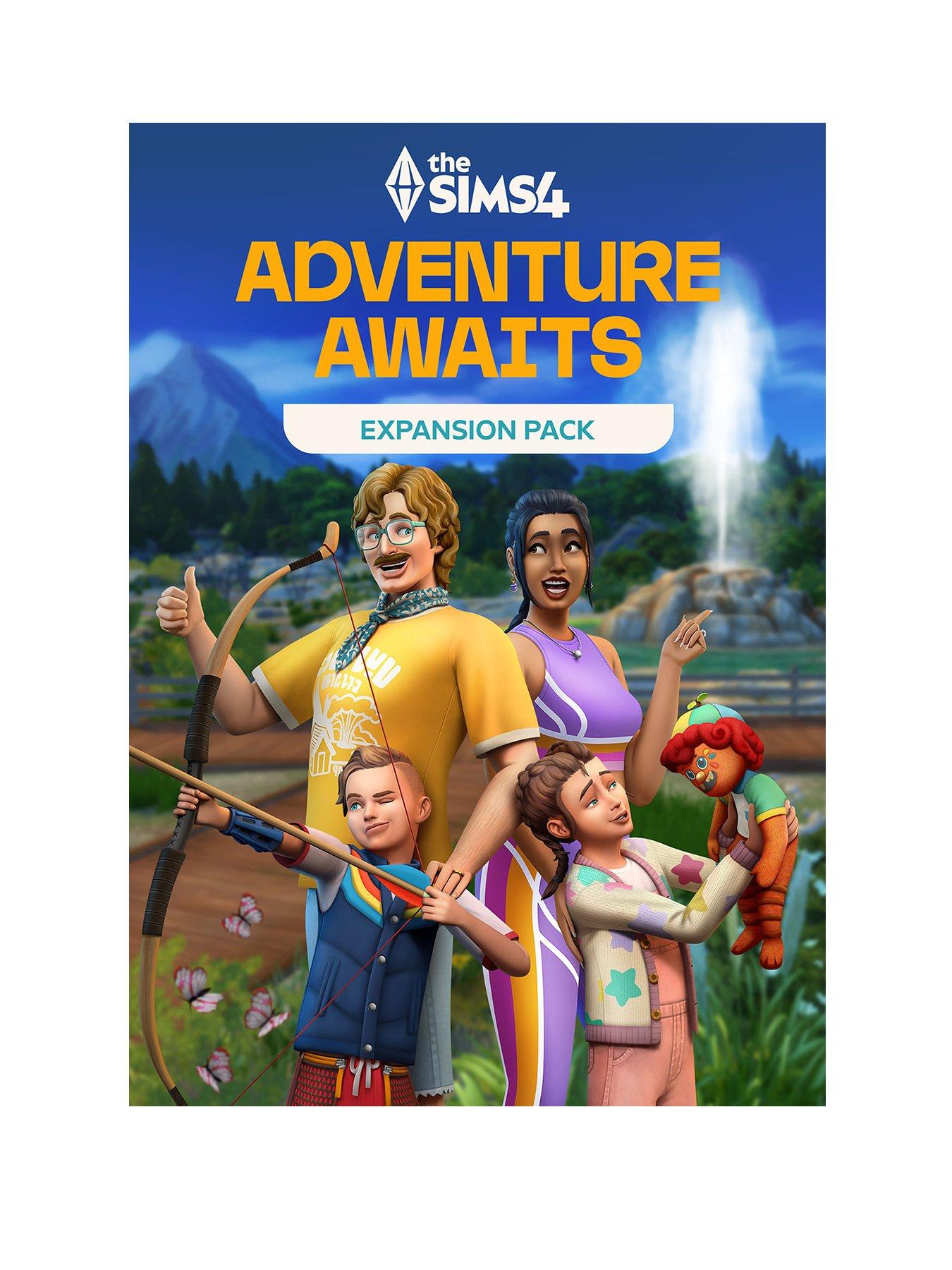 PC Games TS4 ADVENTURE AWAITS CIAB PCWIN EN PG EXP PACK