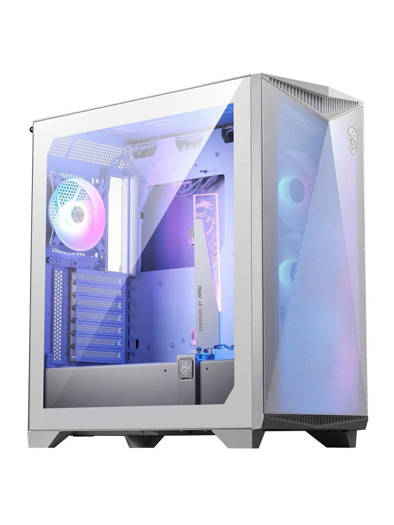 Image 1 of 7 of MSI MPG Velox 300R Airflow PZ Case - White