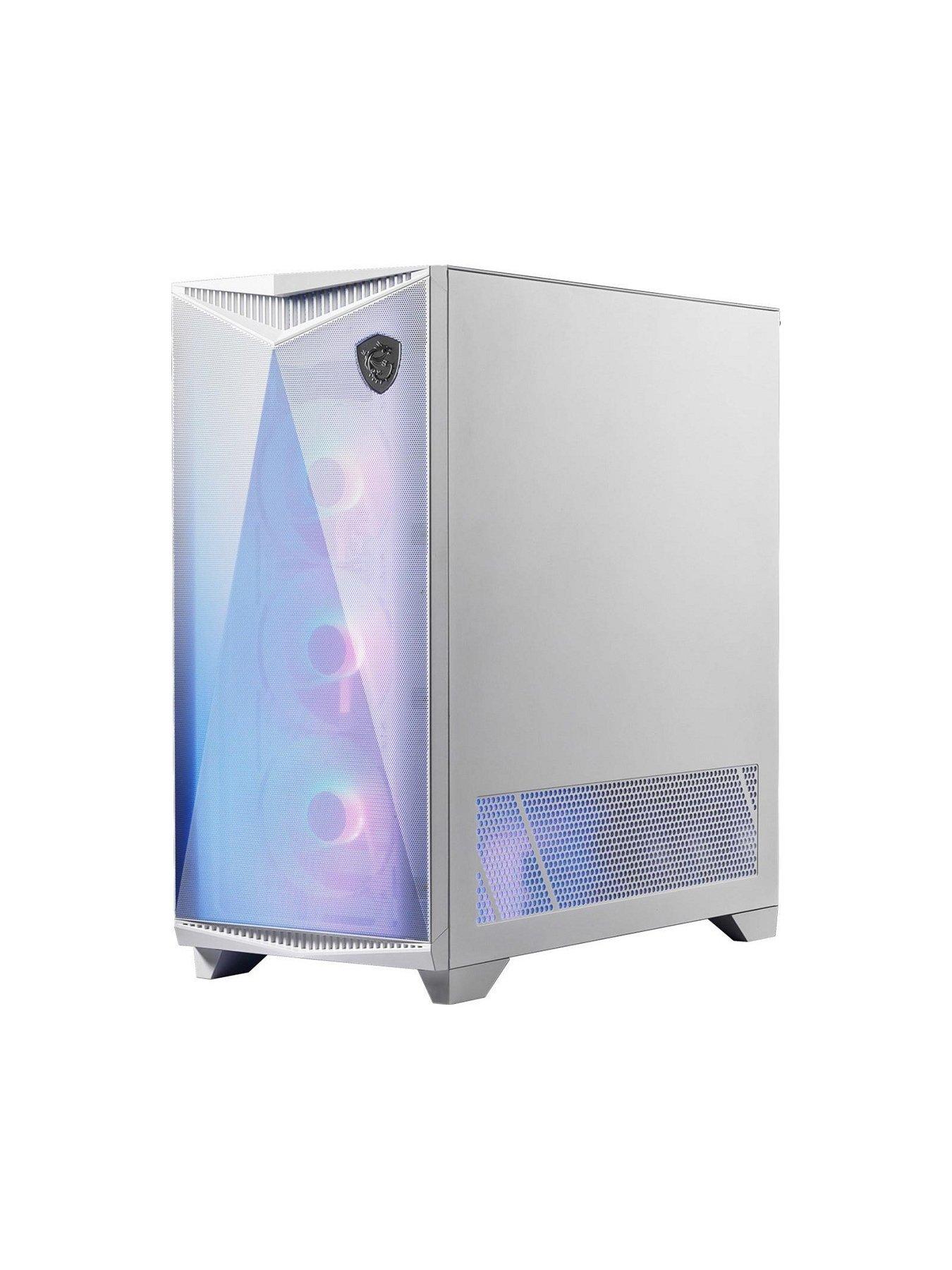 Image 2 of 7 of MSI MPG Velox 300R Airflow PZ Case - White