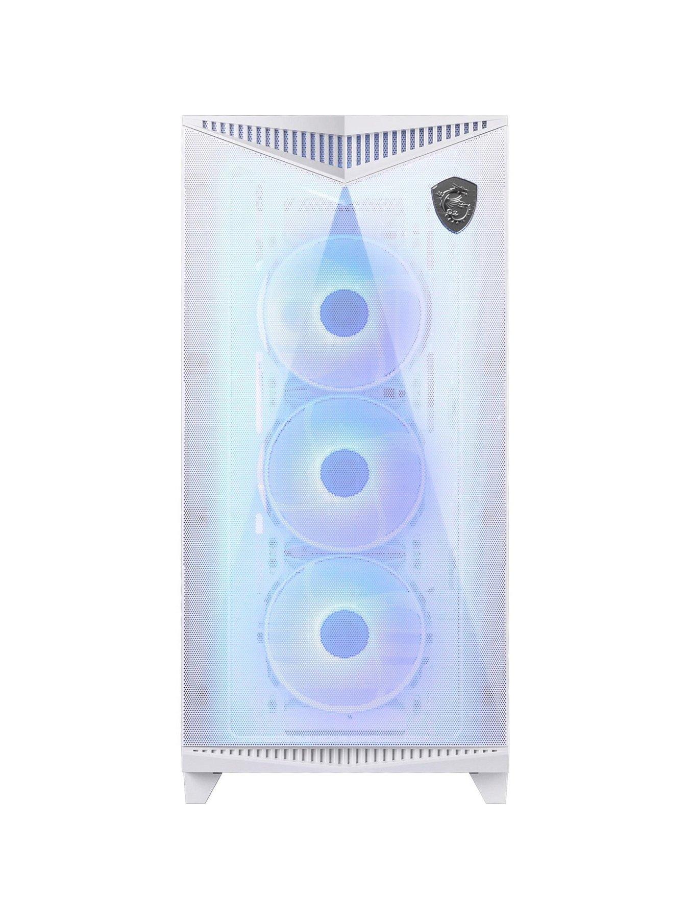 Image 3 of 7 of MSI MPG Velox 300R Airflow PZ Case - White