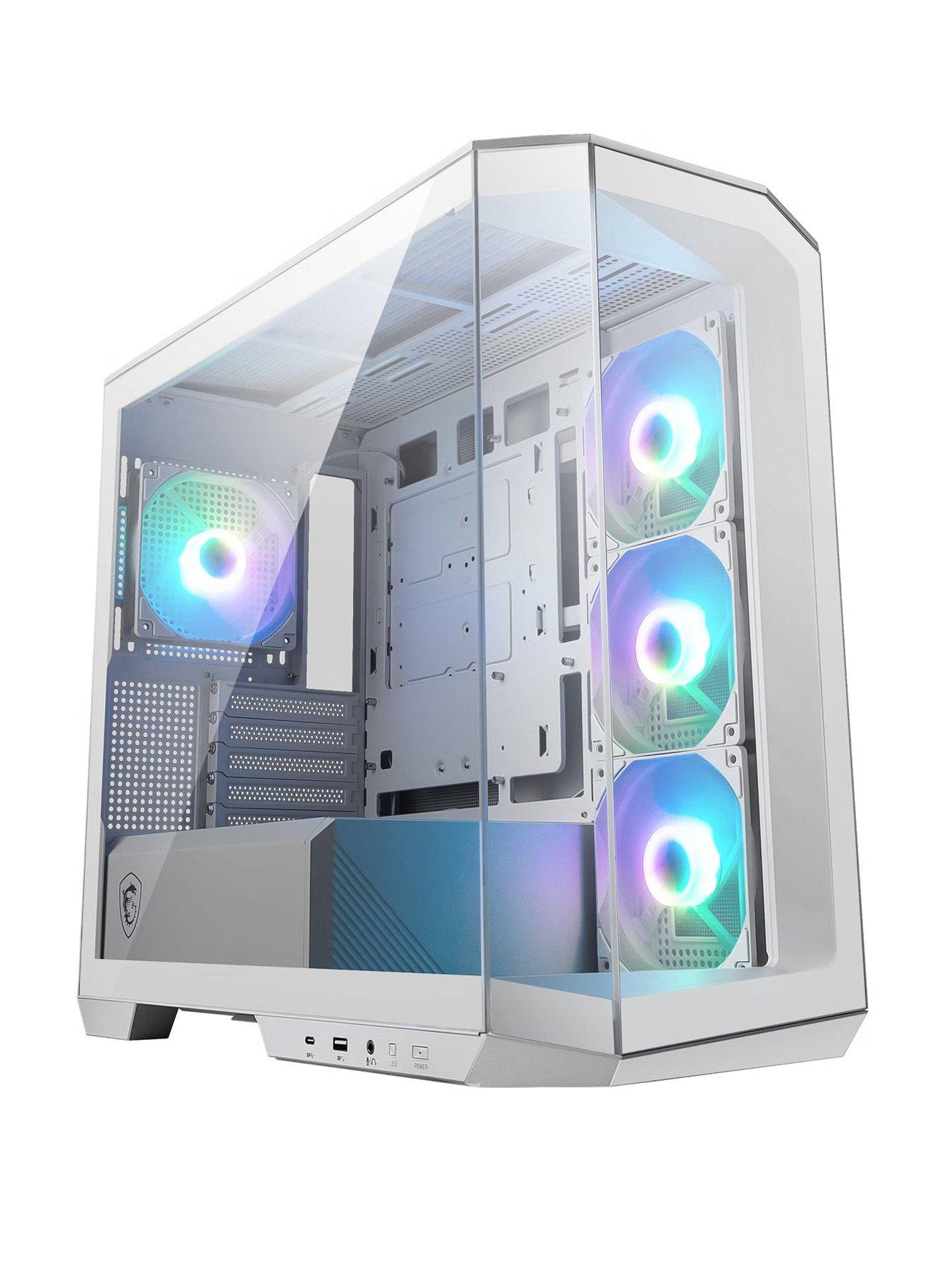 MSI MAG Pano M100R PZ Case - White
