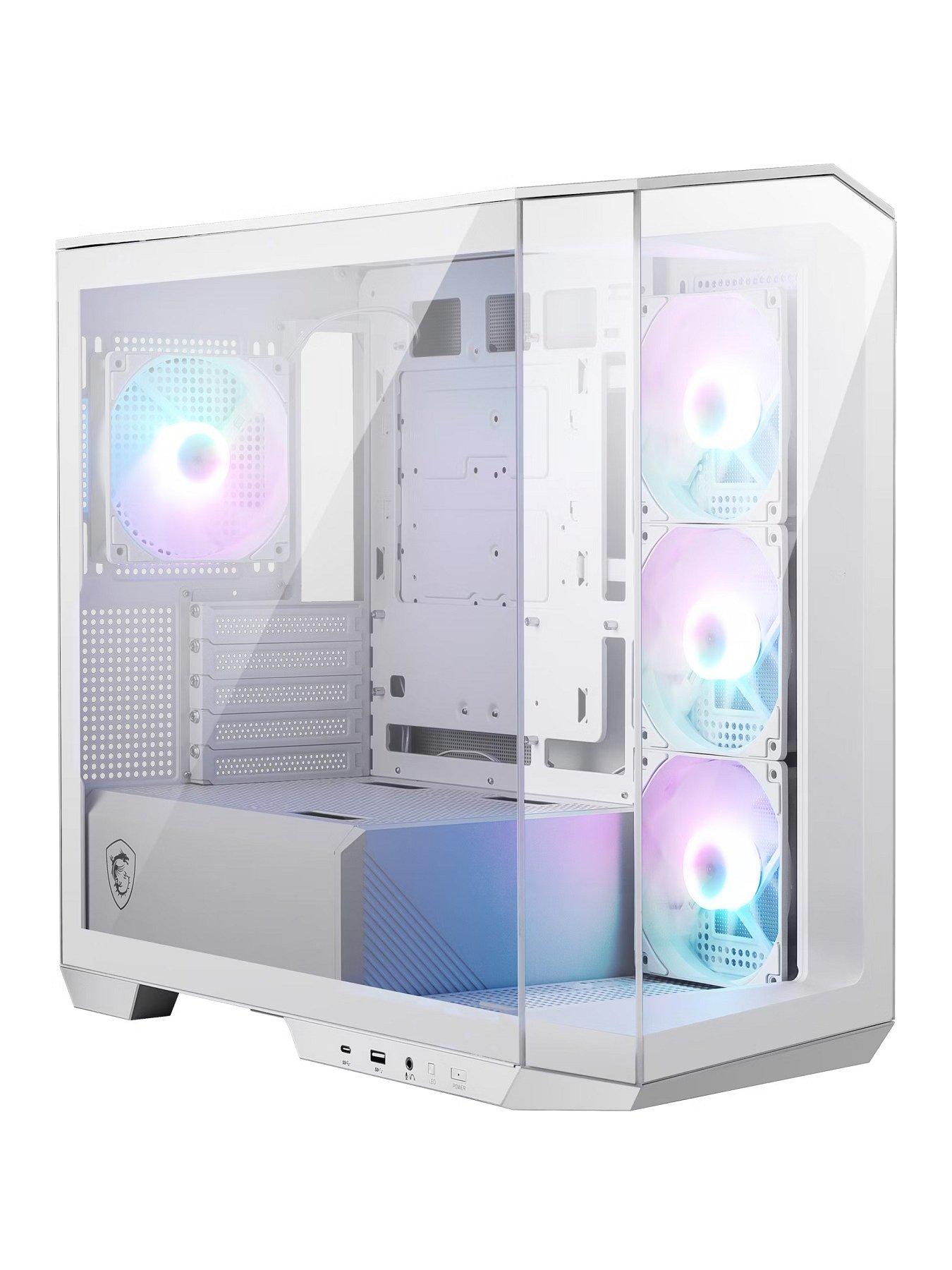 Image 2 of 7 of MSI MAG Pano M100R PZ Case - White