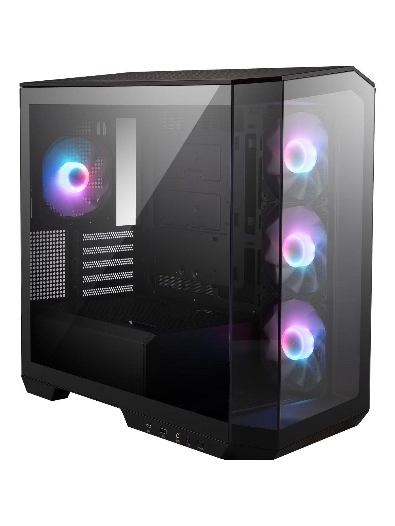 Image 2 of 6 of MSI MAG Pano M100R PZ Case - Black
