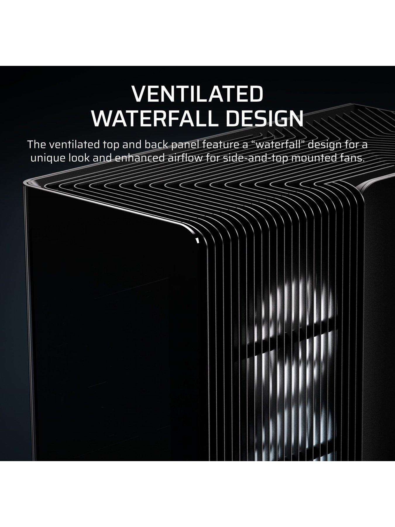 Image 4 of 7 of CORSAIR FRAME 4500X RS-R ARGB Tempered Glass Mid-Tower - Black