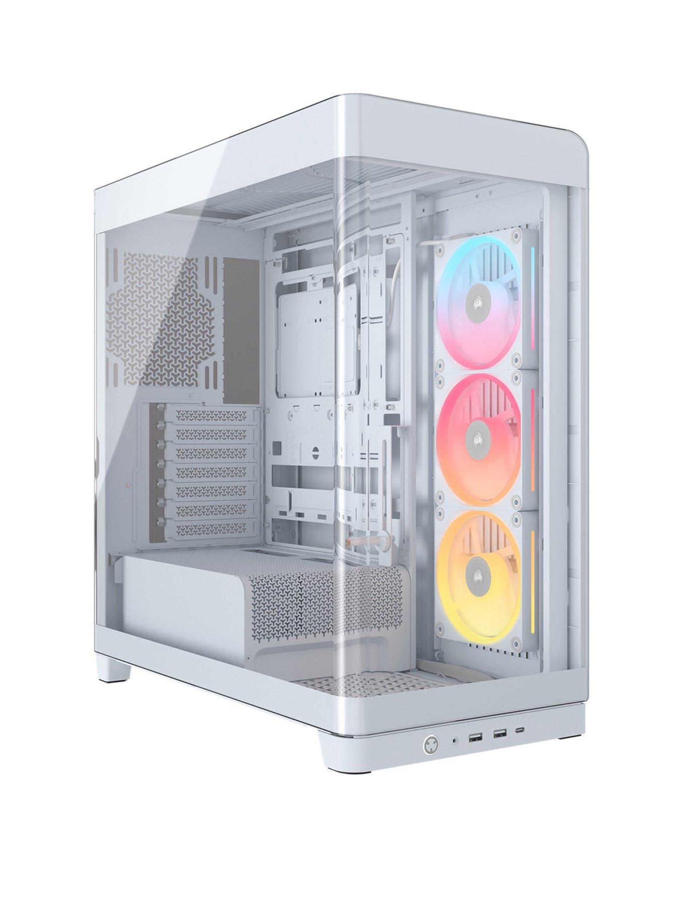 CORSAIR FRAME 4500X RS-R ARGB Tempered Glass Mid-Tower - White