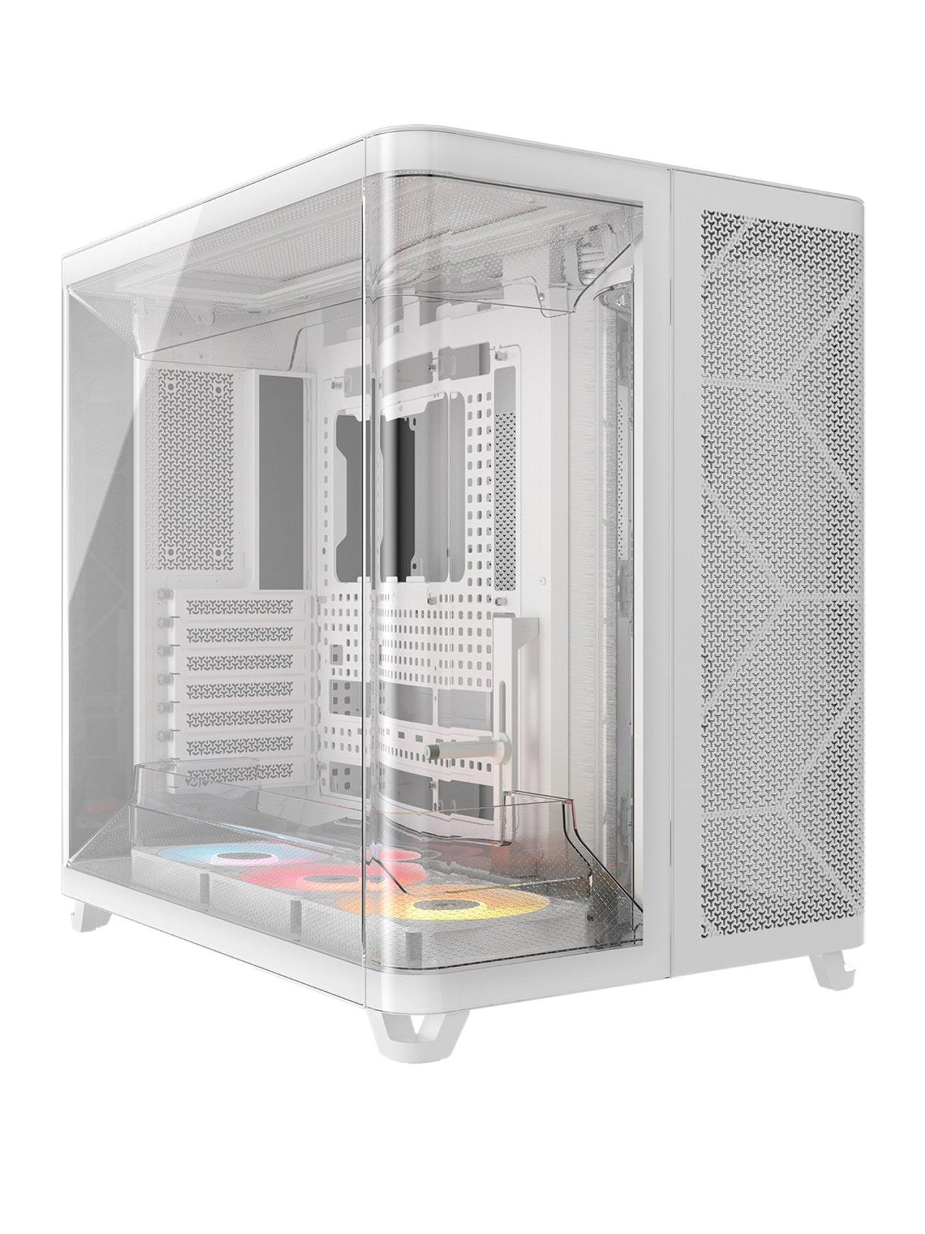 CORSAIR AIR 5400 RS-R ARGB Tempered Glass Mid-Tower - White