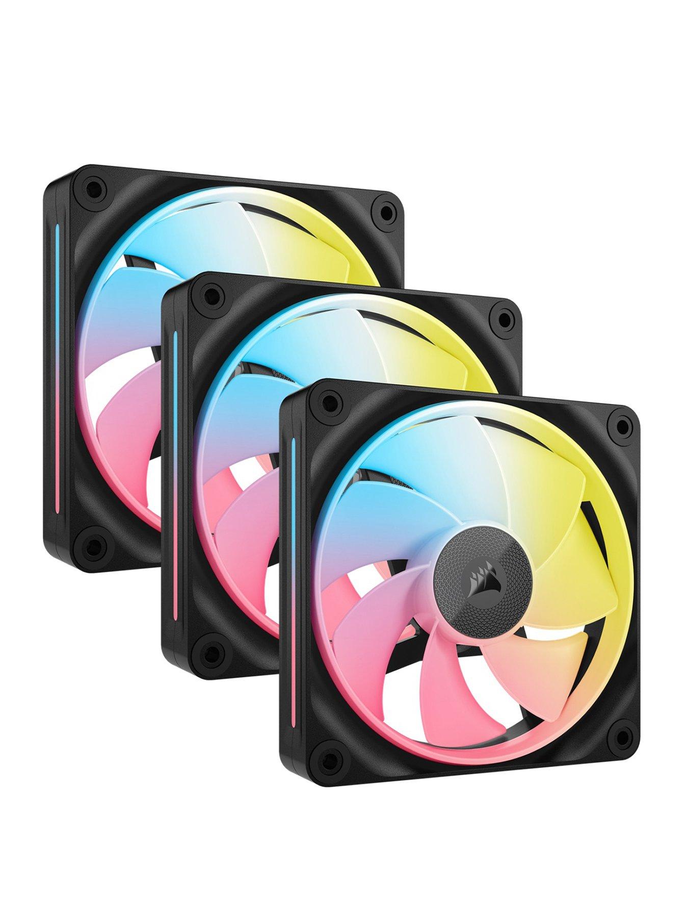 CORSAIR LX-R RGB Series - iCUE LINK LX120R RGB - 120mm RGB Fan - Triple Fan Kit