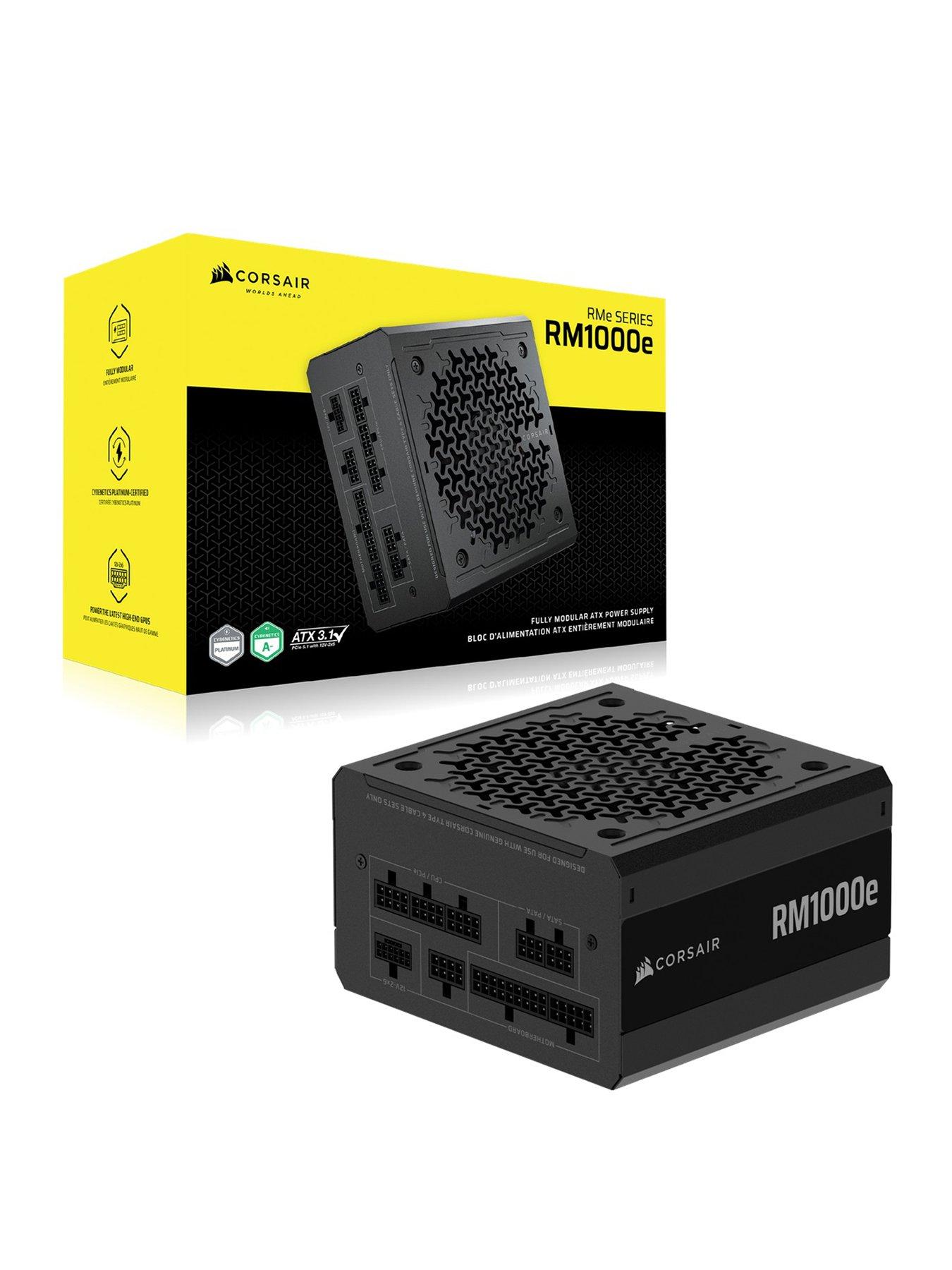 CORSAIR 2025 RMe Series - RM1000e - 1000 Watt - ATX 3.1 - PCIe 5.1 - Cybenetics GOLD Certified - Fully Modular Power Supply