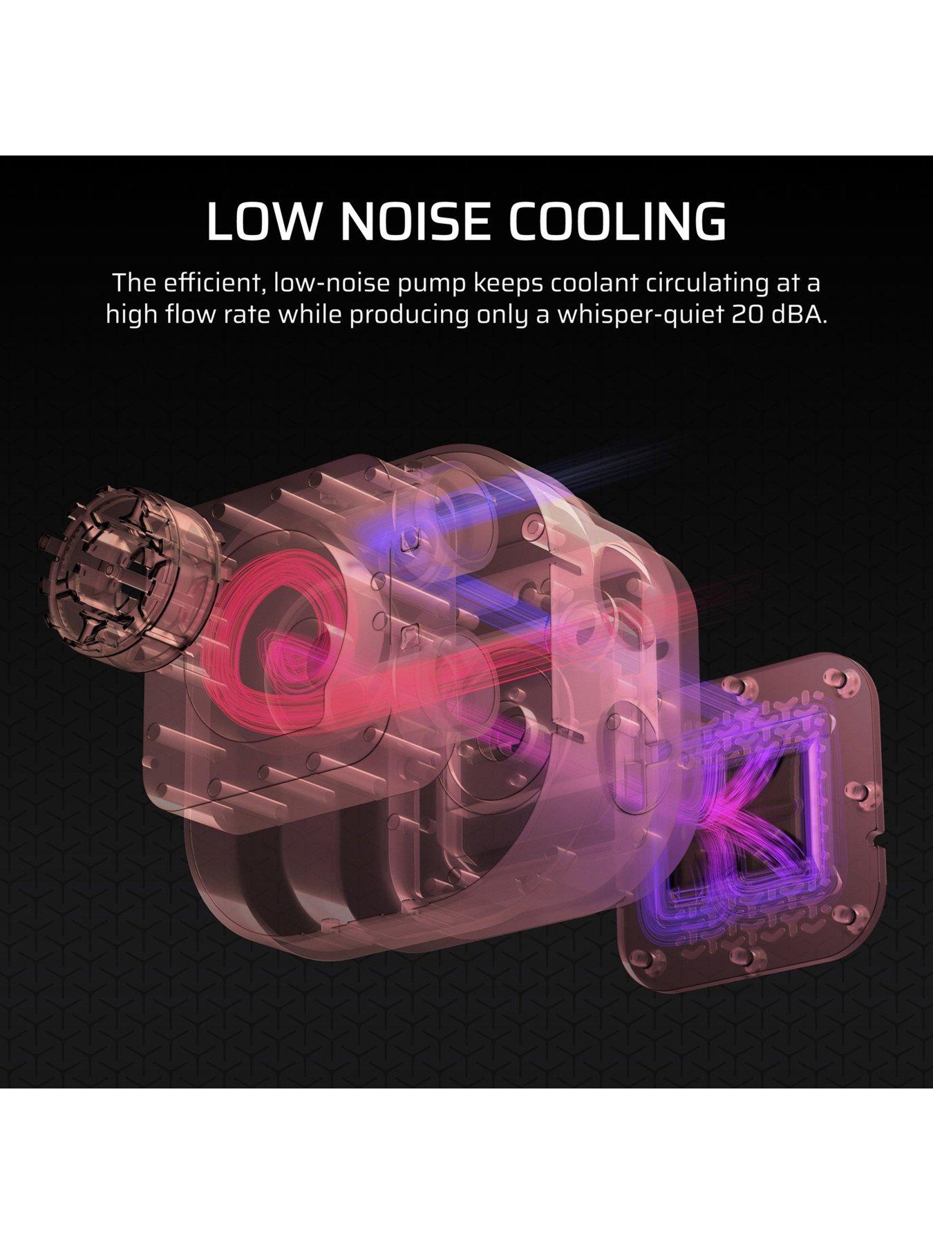 Image 6 of 7 of CORSAIR NAUTILUS 240 LCD White - 240mm Radiator - Liquid CPU Cooler