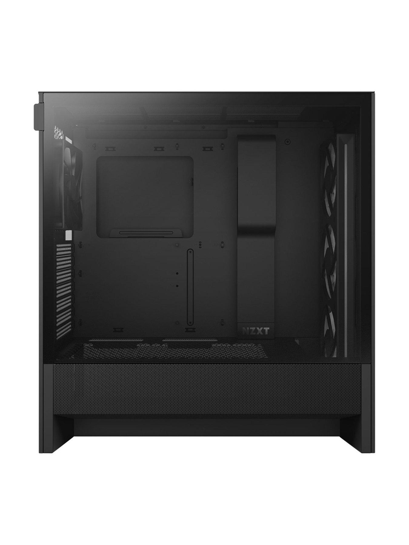 Image 2 of 4 of NZXT H5 Flow RGB (2024) Mid-Tower Case - All Black