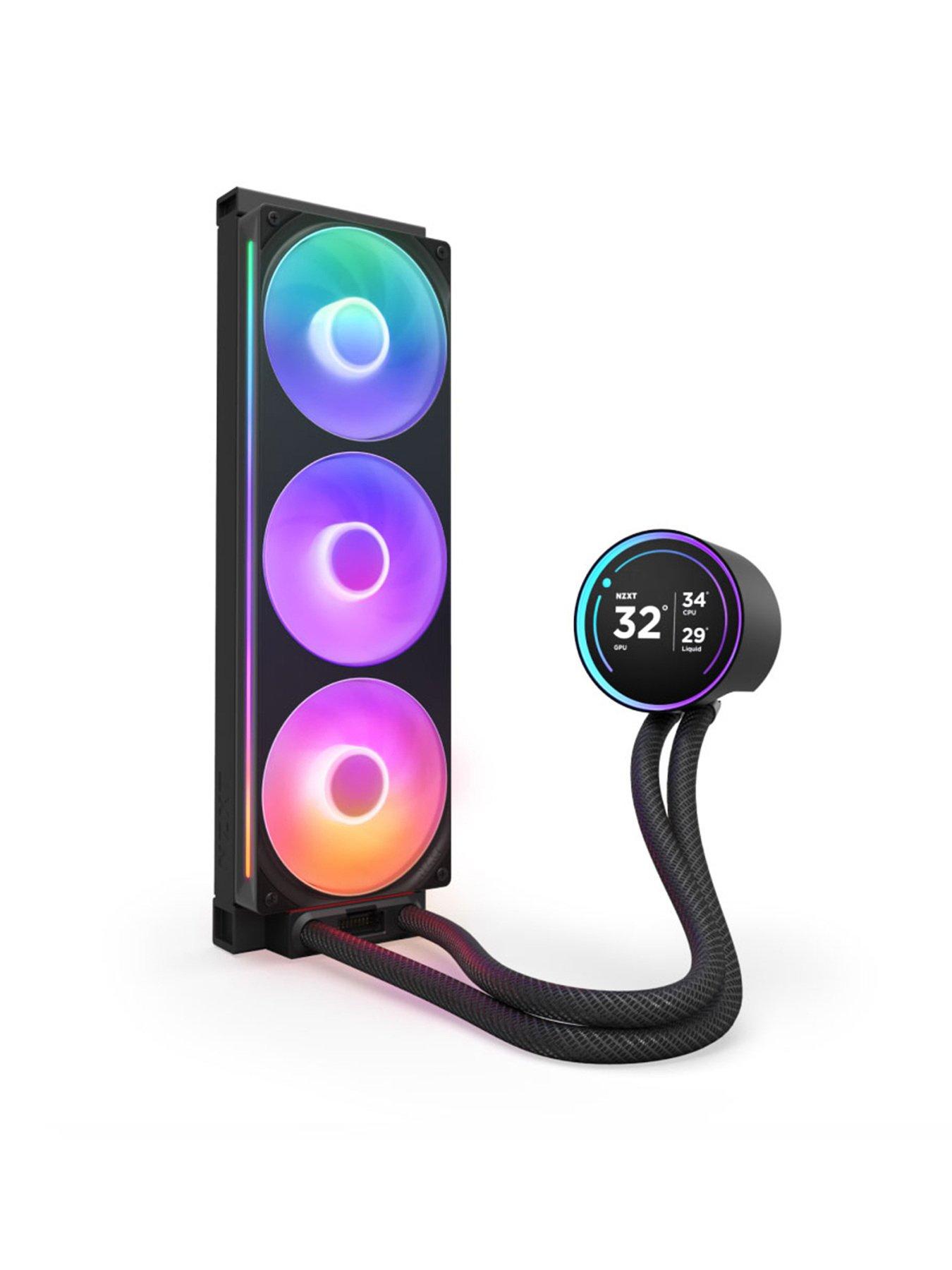 Image 2 of 4 of NZXT Kraken 360 Elite V2 2024 Black with RGB Fans