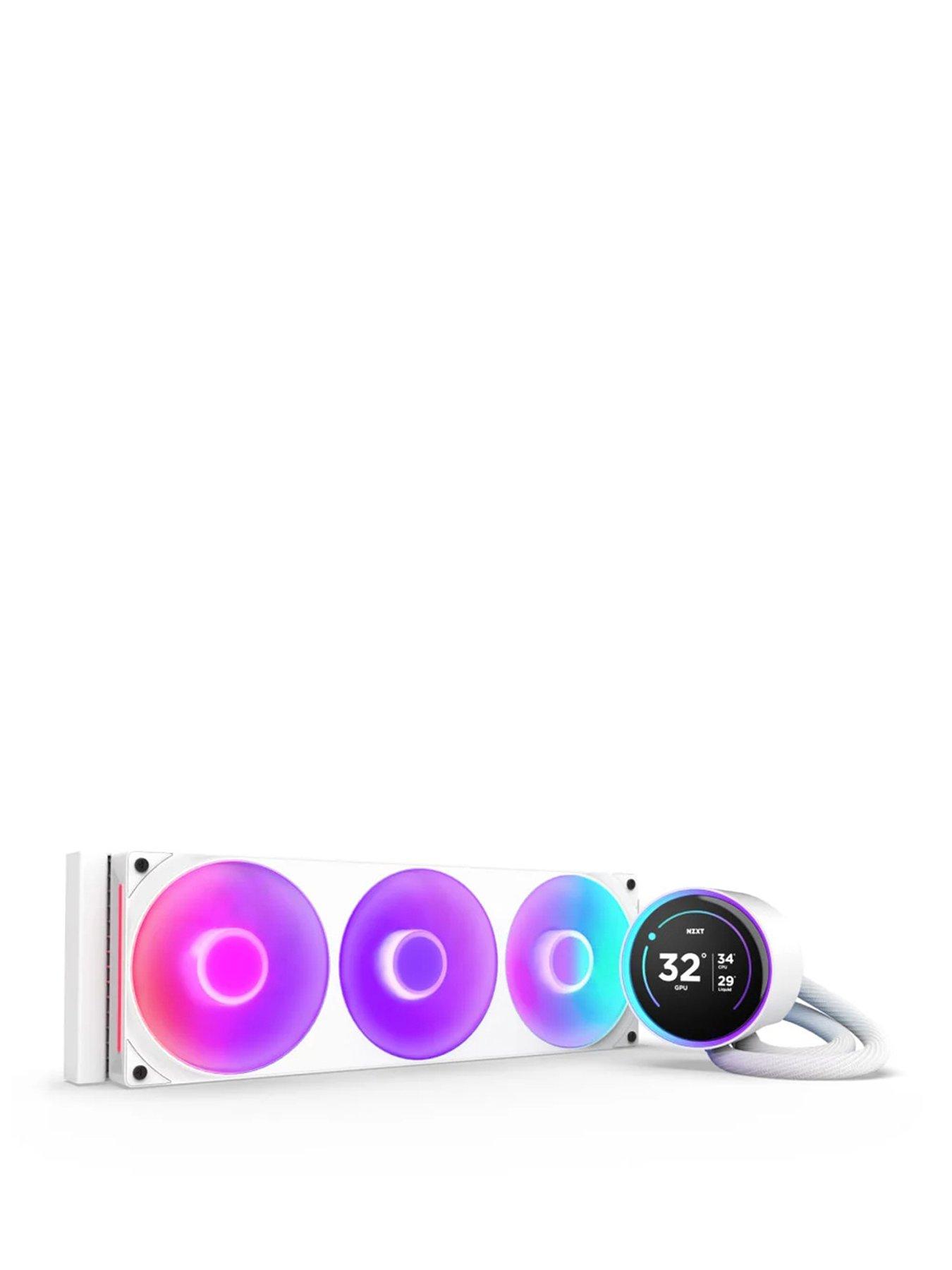 NZXT Kraken 360 Elite V2 2024 White RGB Fans