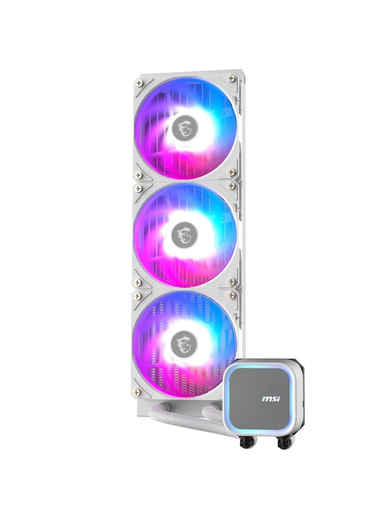 Image 3 of 3 of MSI MAG Coreliquid A13 360 Cooler - White