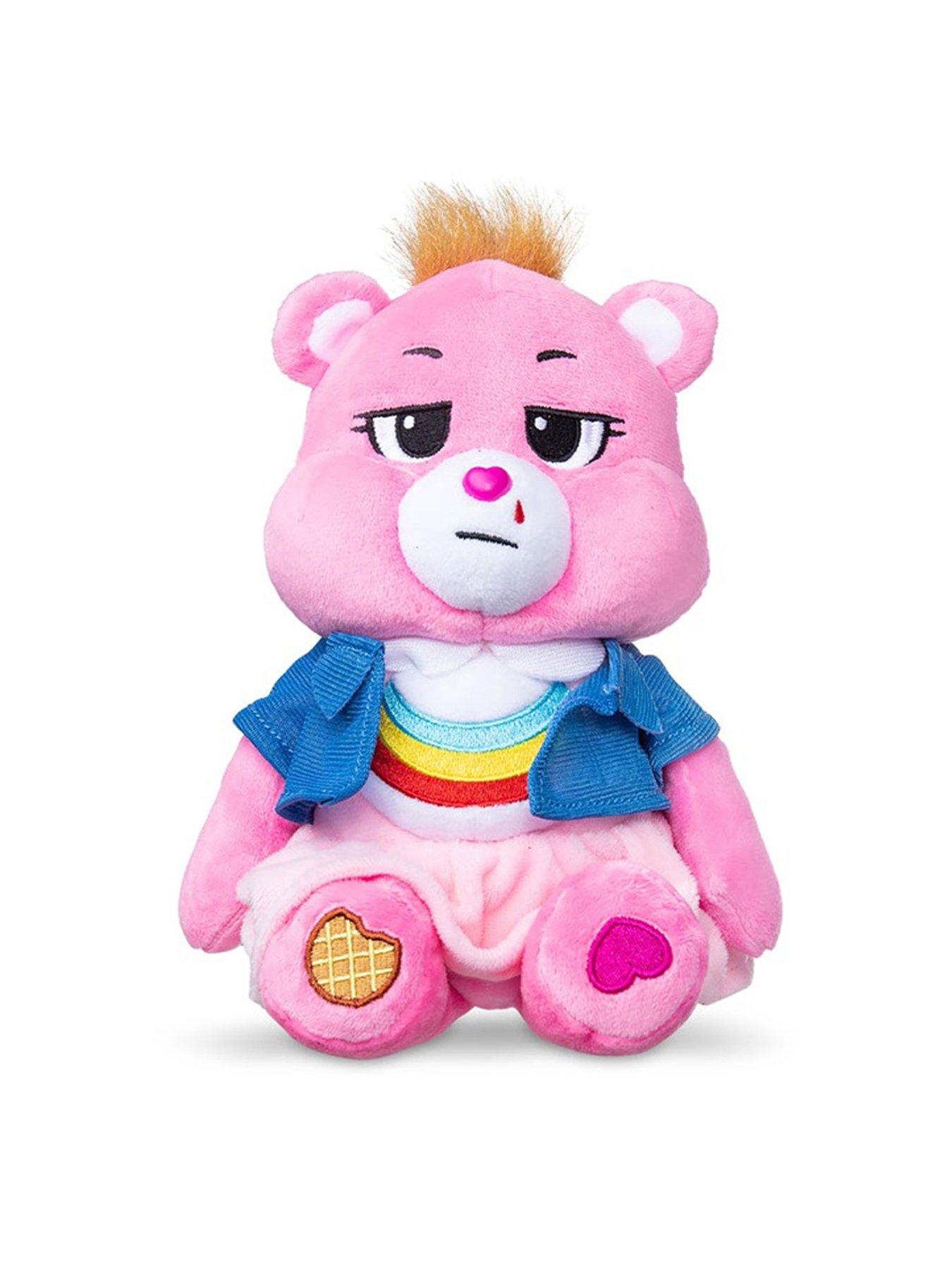 Care Bears 22cm Plush -  x Stranger Things - Cheer Bear as Eleven (polybag)