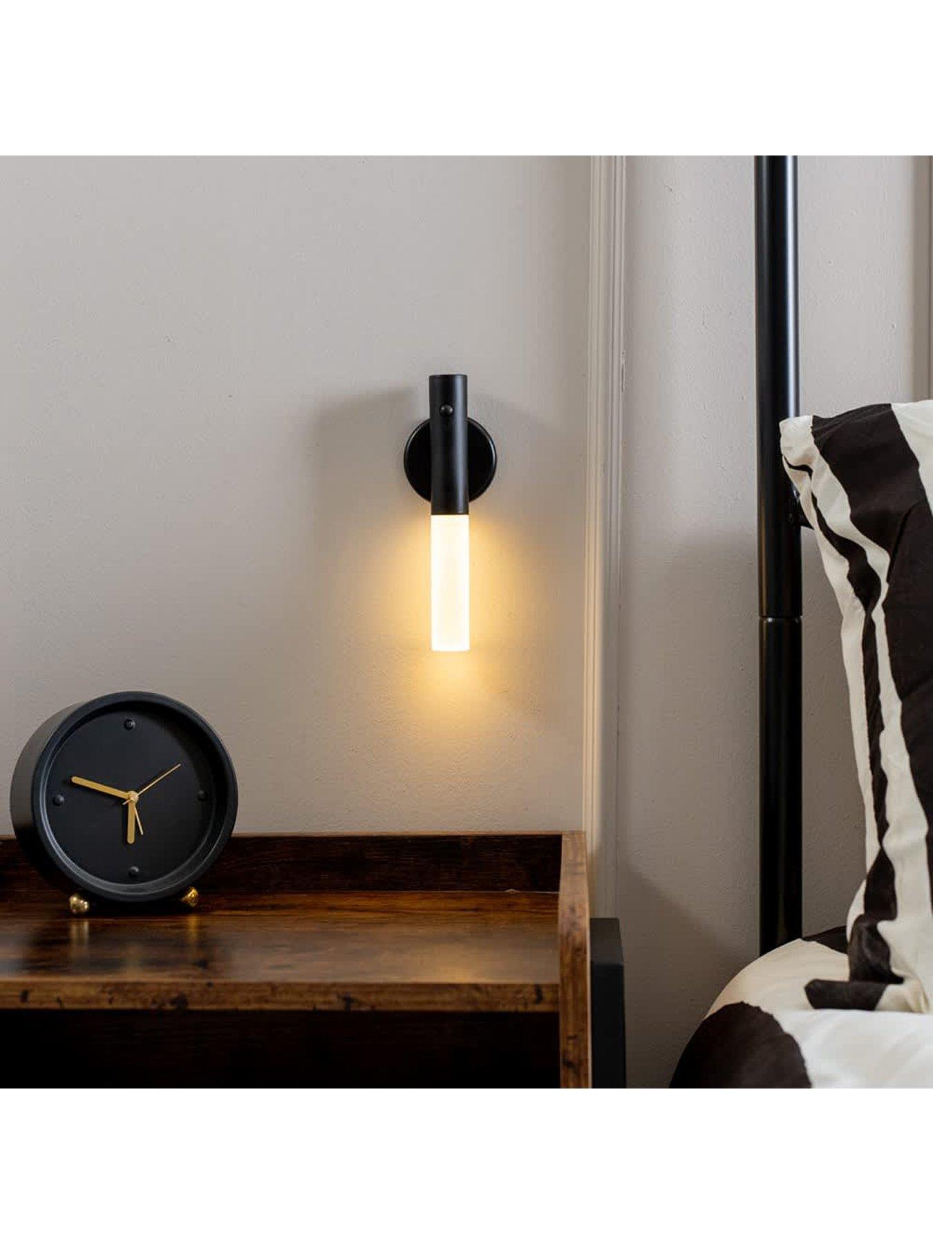 Image 3 of 5 of ValueLights Pair Of Oakley Black Rechargeable Portable Wall Light With Motion Sensor