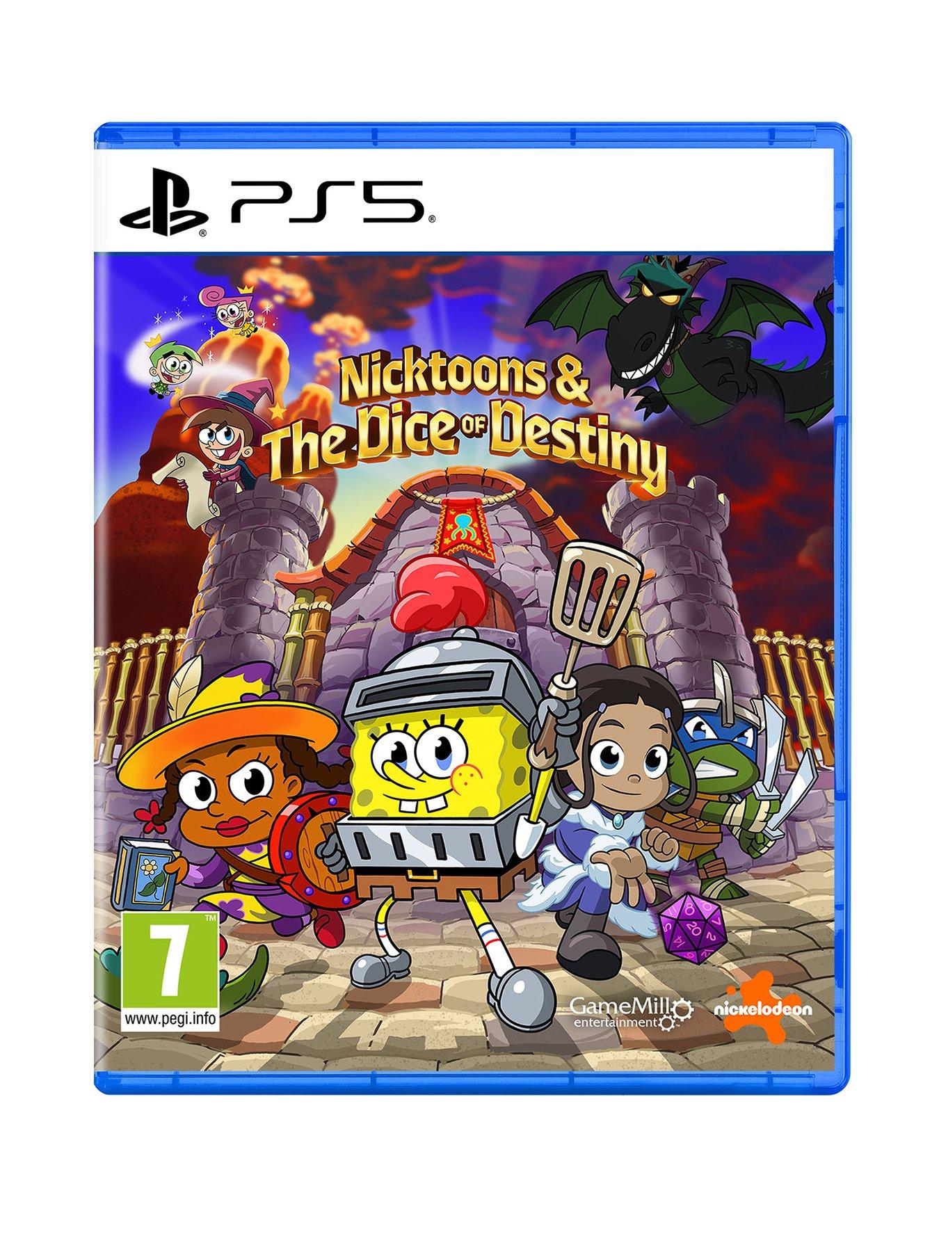 Image 1 of 6 of Playstation 5 NickToons &amp; The Dice of Destiny
