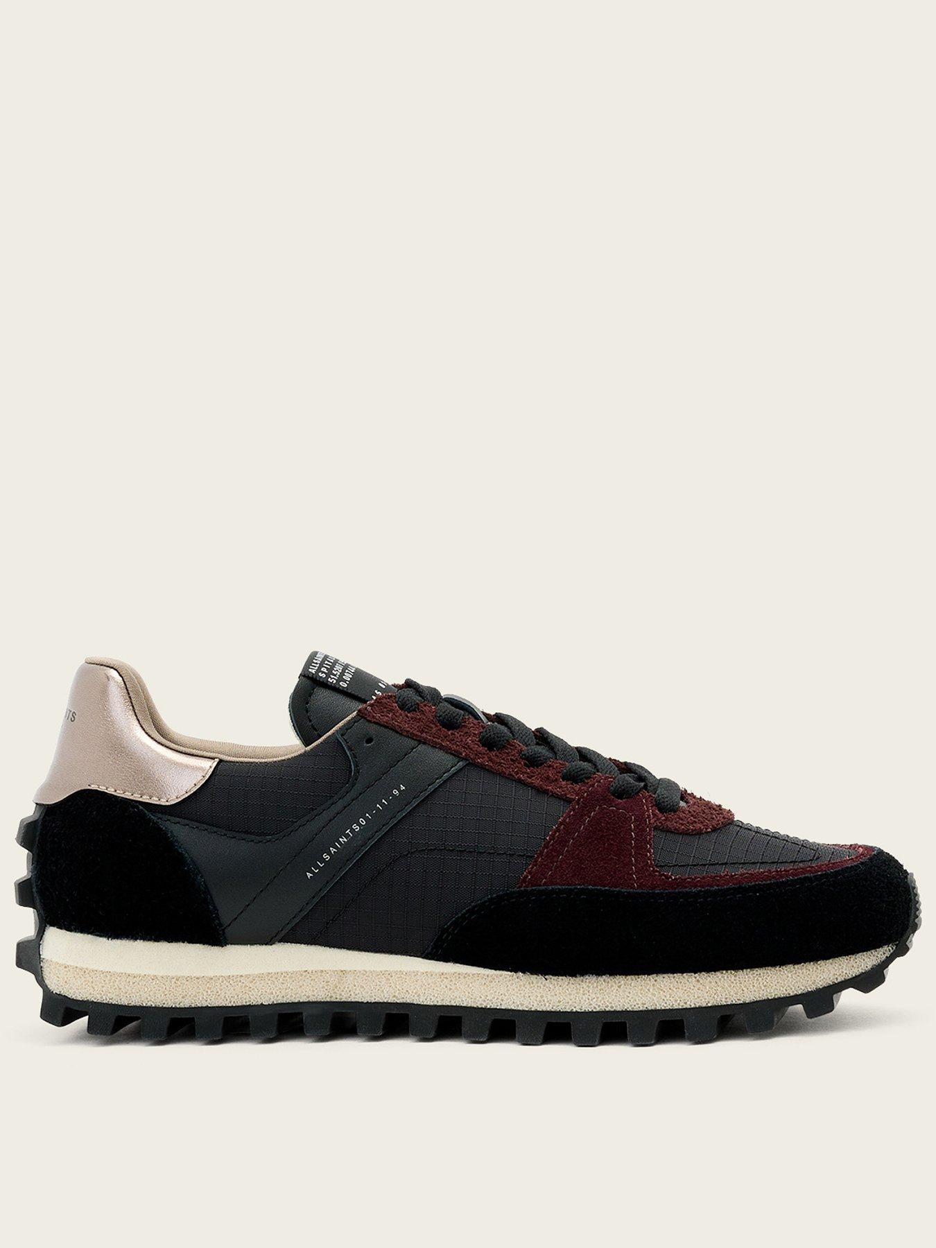 AllSaints Viggo Runner Low Top Trainer - Black