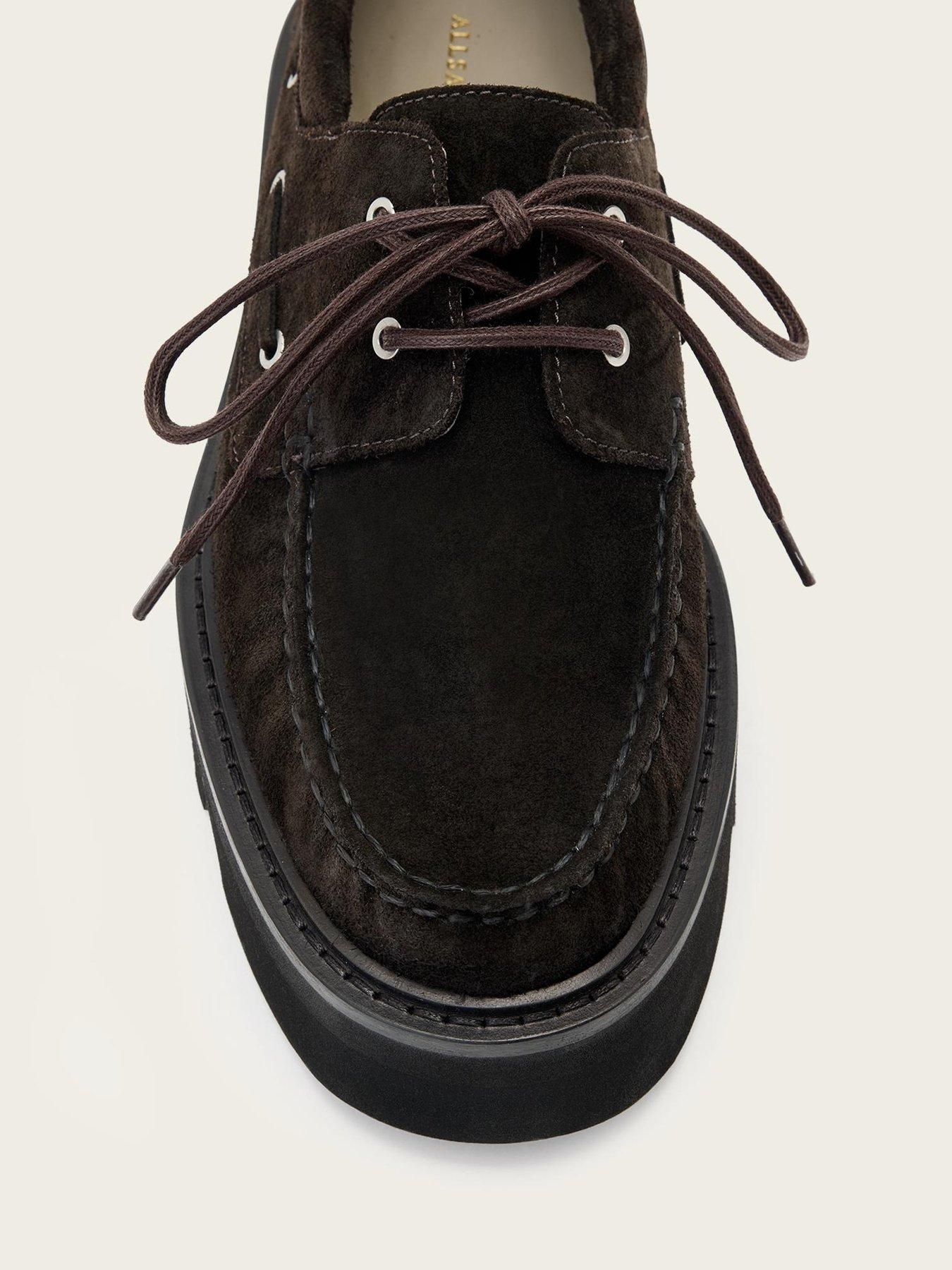 AllSaints Aastha Boat Shoe - Brown | Very