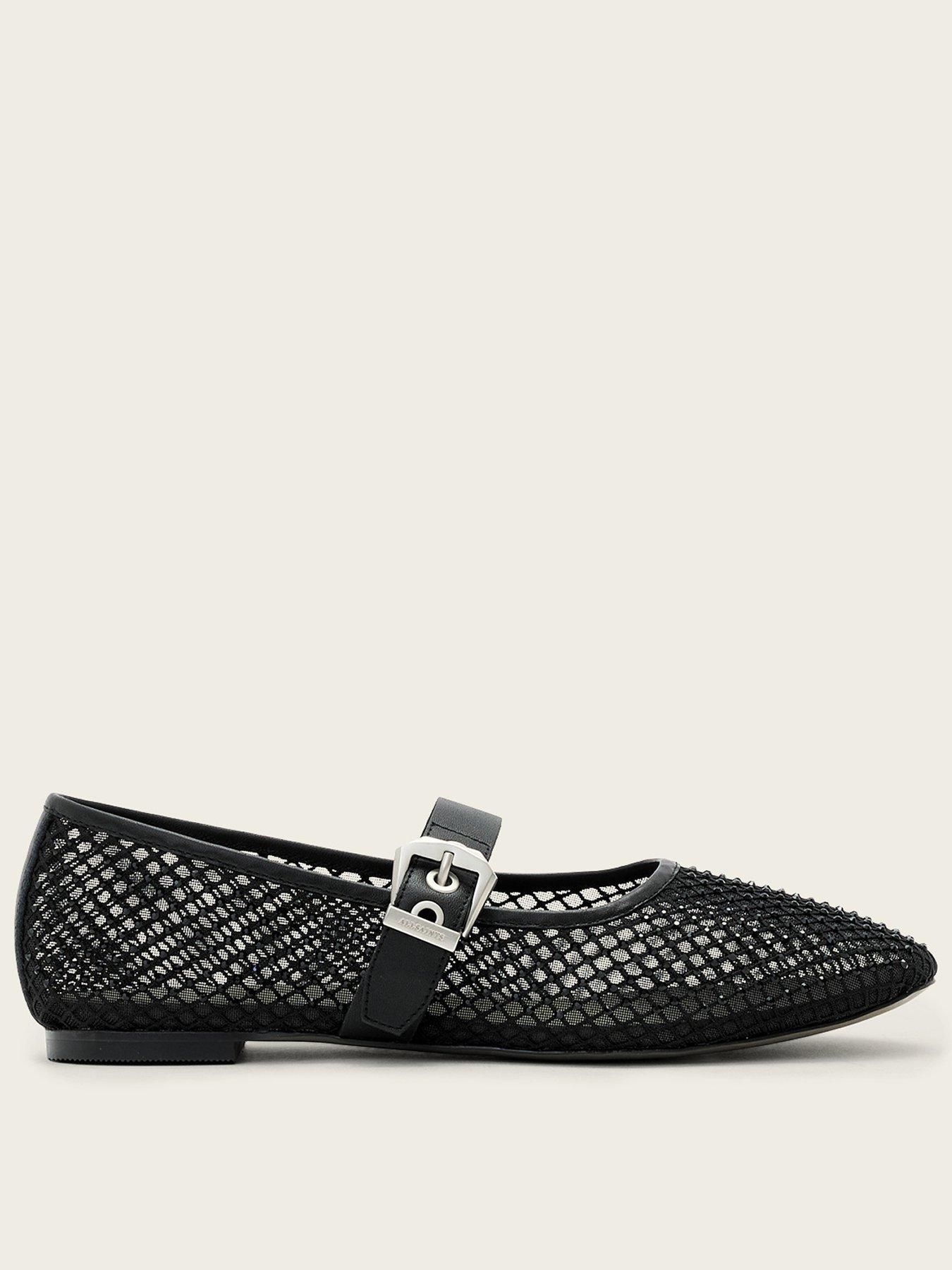 AllSaints Holly Mesh Shoe - Black
