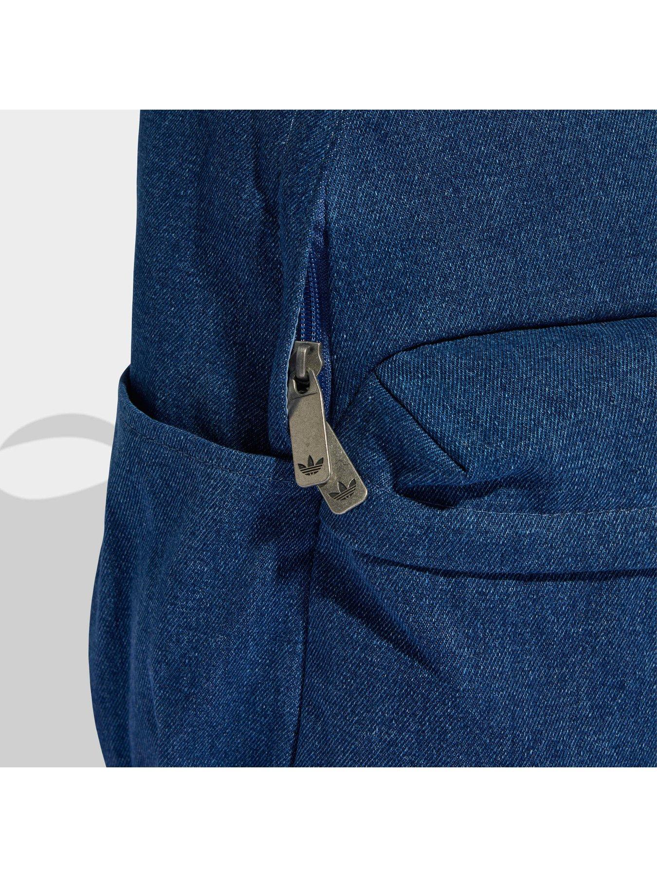 Image 4 of 6 of adidas Originals Unisex Adicolor Classic Backpack - Blue