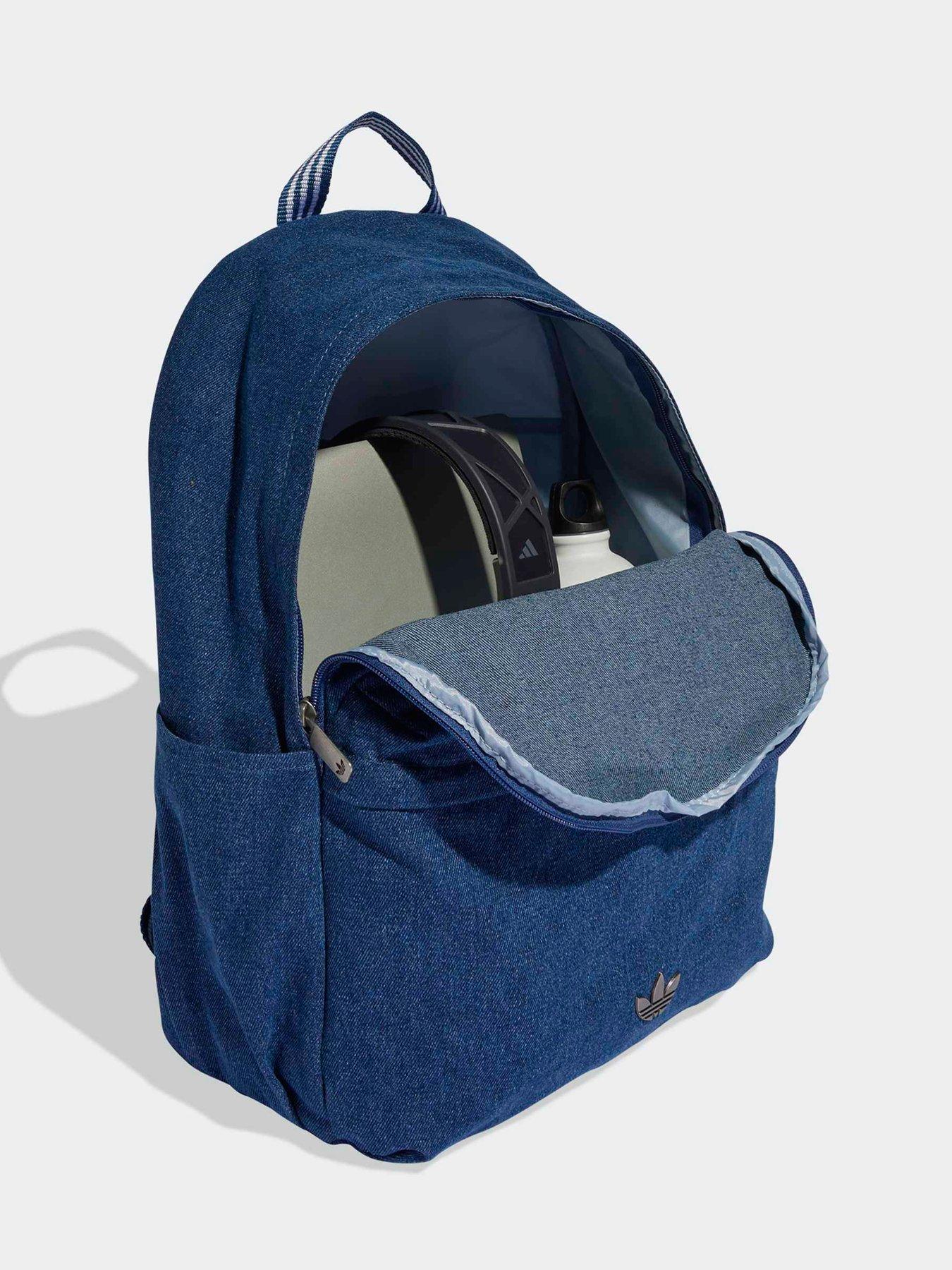 Image 6 of 6 of adidas Originals Unisex Adicolor Classic Backpack - Blue