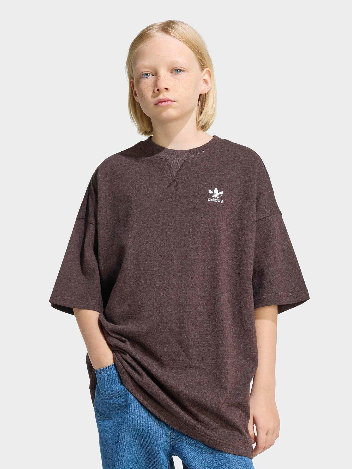 adidas Originals Junior Unisex T-Shirt Kids - Brown