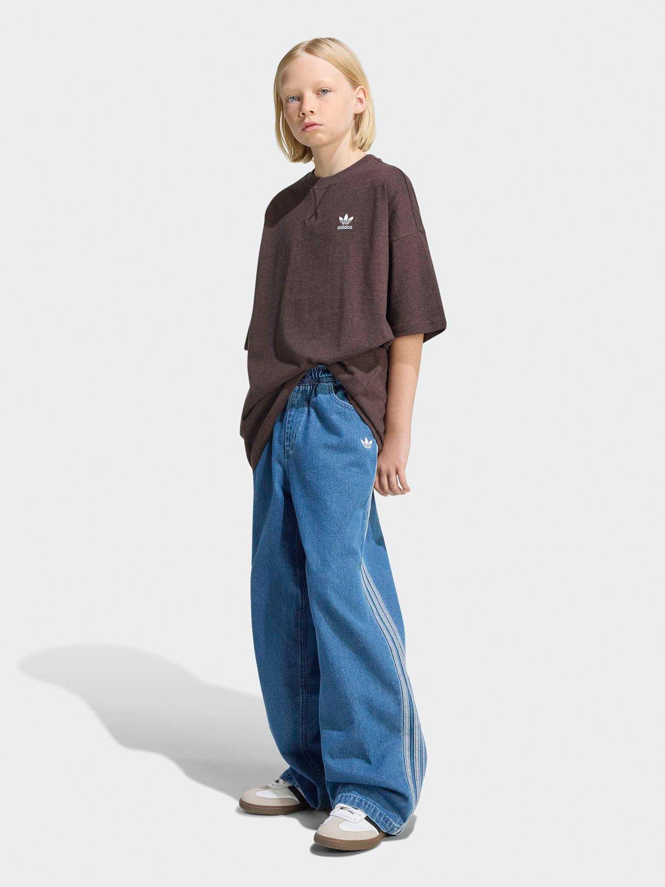 Image 3 of 6 of adidas Originals Junior Unisex T-Shirt Kids - Brown