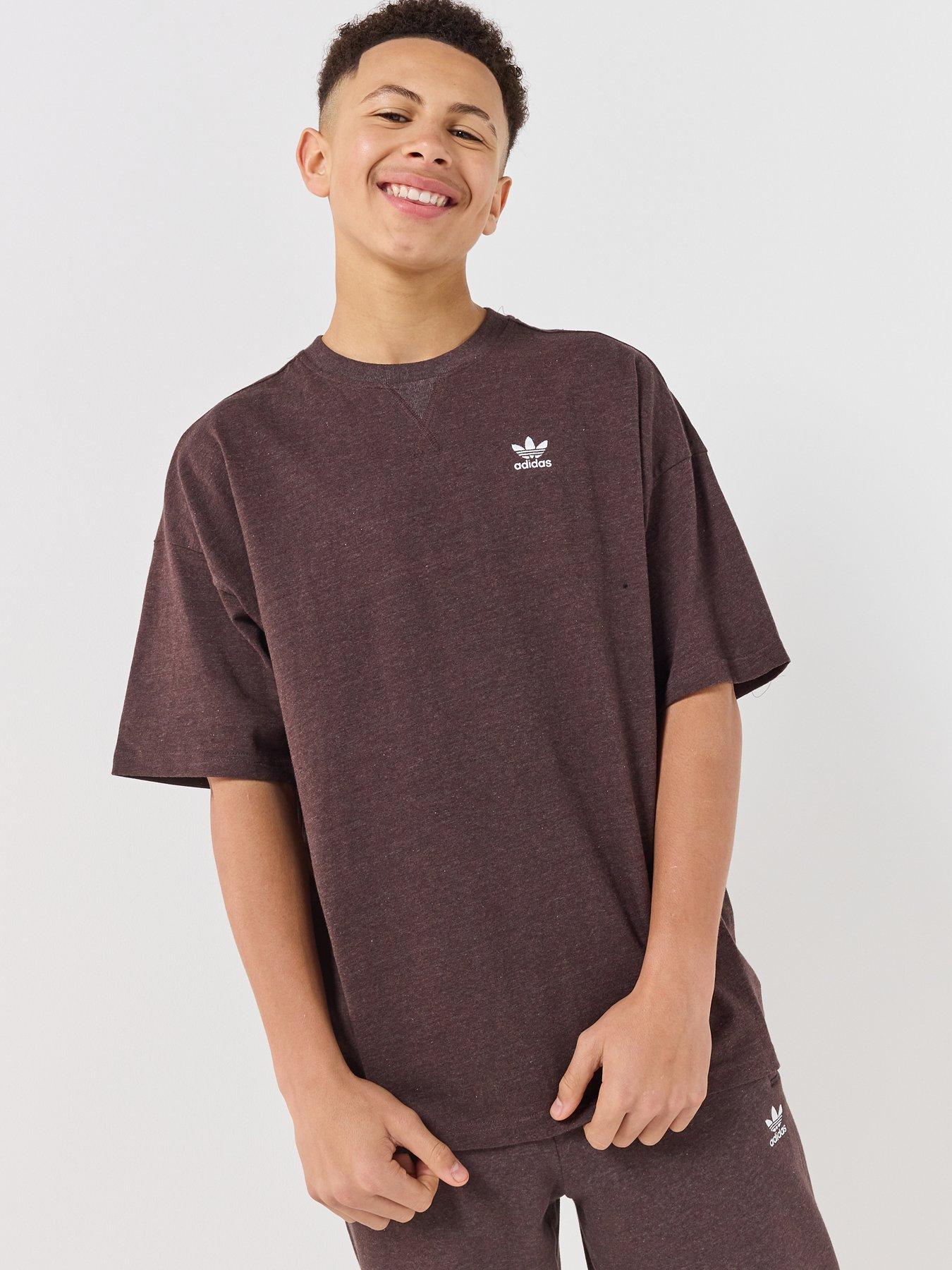 Image 5 of 6 of adidas Originals Junior Unisex T-Shirt Kids - Brown