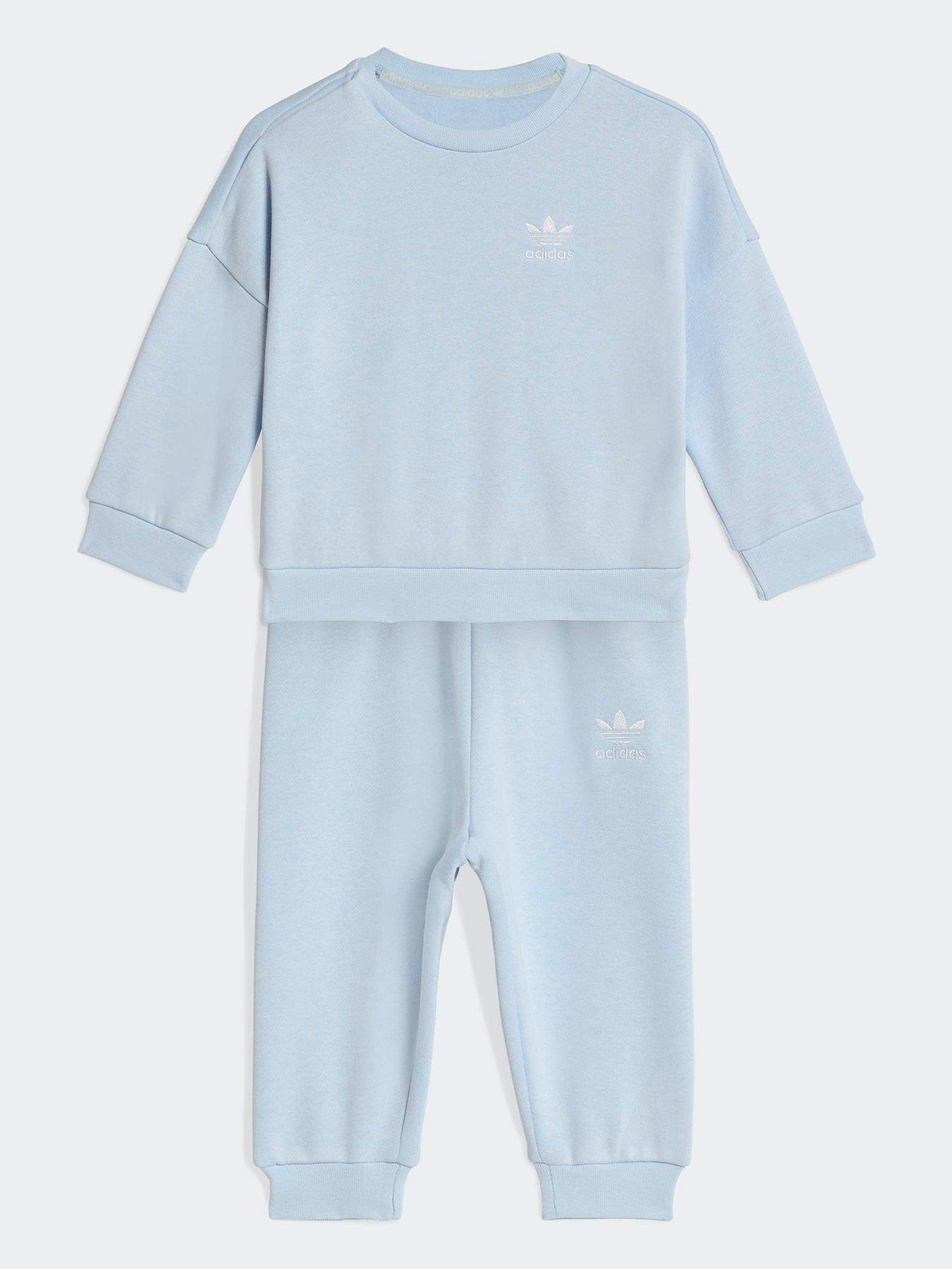 adidas Originals Infant Unisex Loose Crew Jogger Set, Crsk, Size 18-24 Months