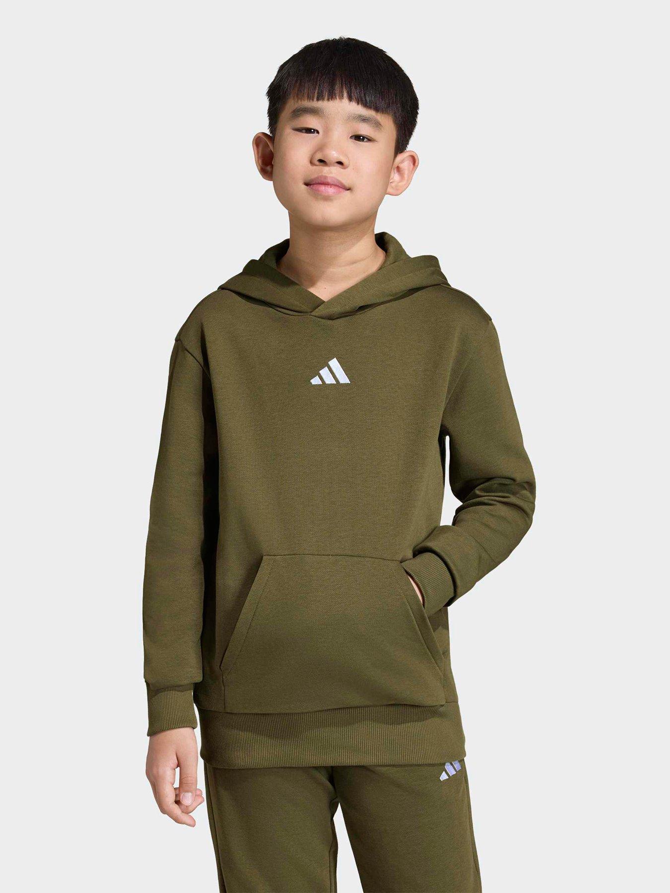 adidas Sportswear Junior Unisex Essentials Hoodie - Green
