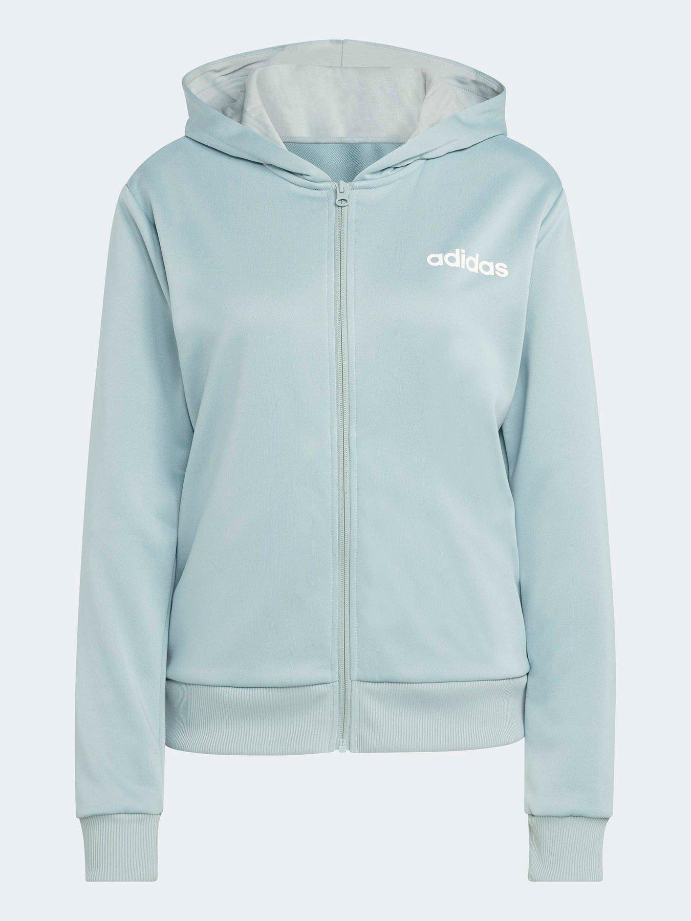adidas Sportswear Women's Essentials Linear Tracksuit - Green