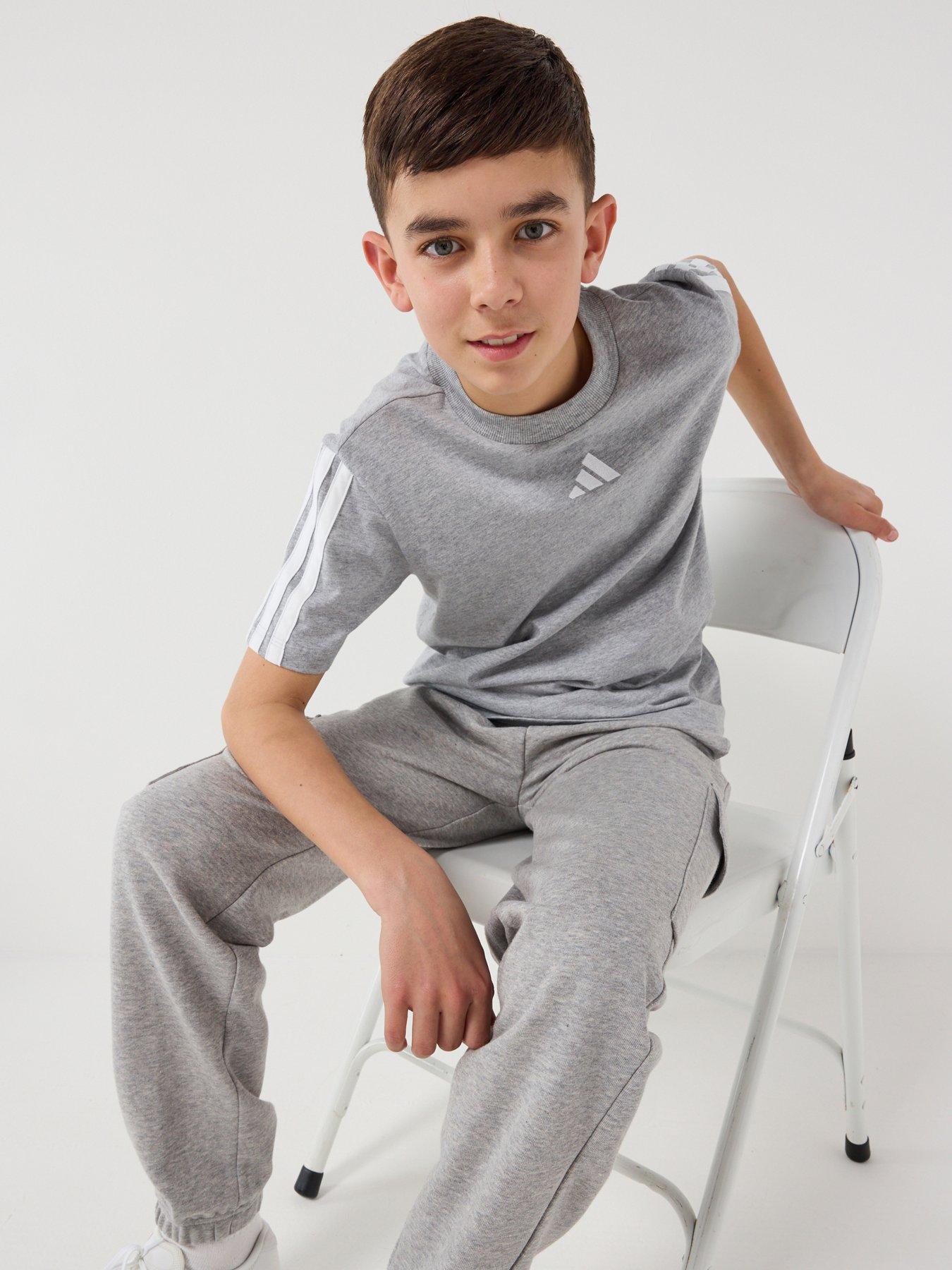 Adidas Sportswear Junior Unisex Essentials T-Shirt - Grey