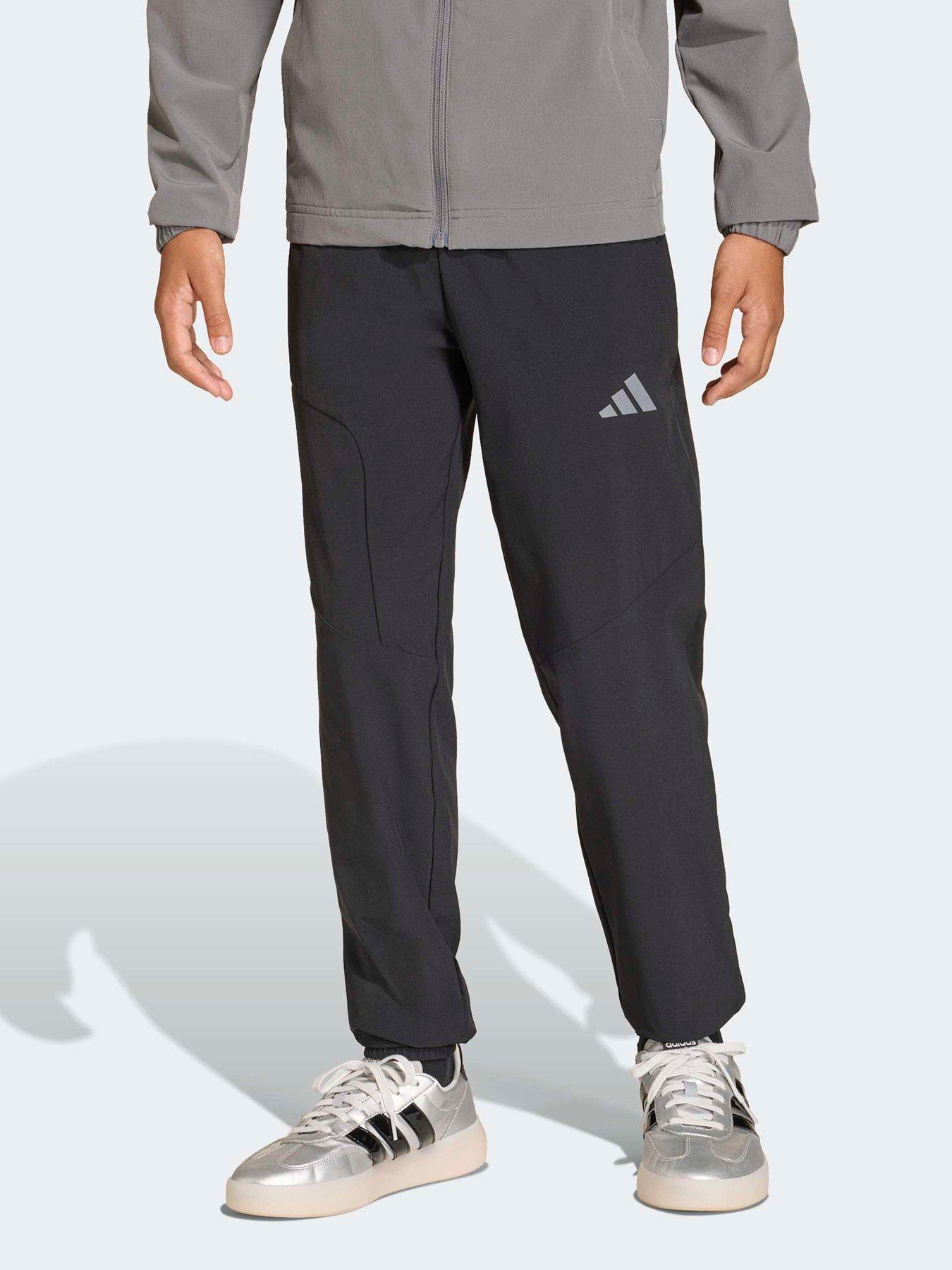 Image 1 of 4 of adidas Sportswear Junior Boys Boys Hooded Tech Woven Pants - Black