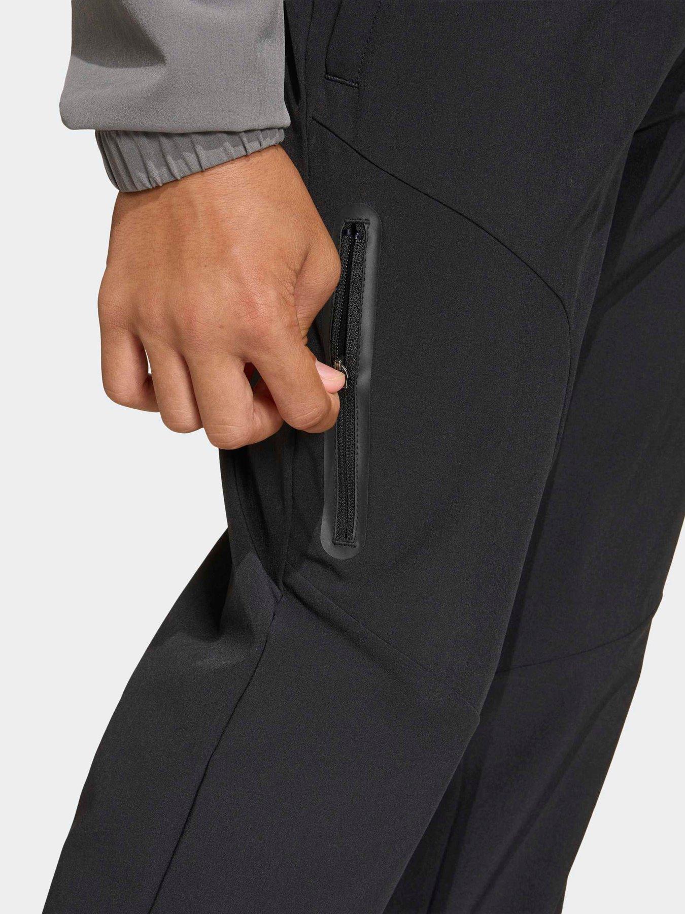 Image 3 of 4 of adidas Sportswear Junior Boys Boys Hooded Tech Woven Pants - Black