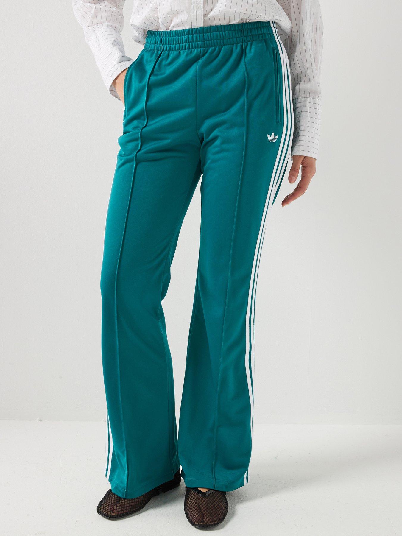 adidas Originals Womens Fire Bird Tracksuit Bottoms - Green