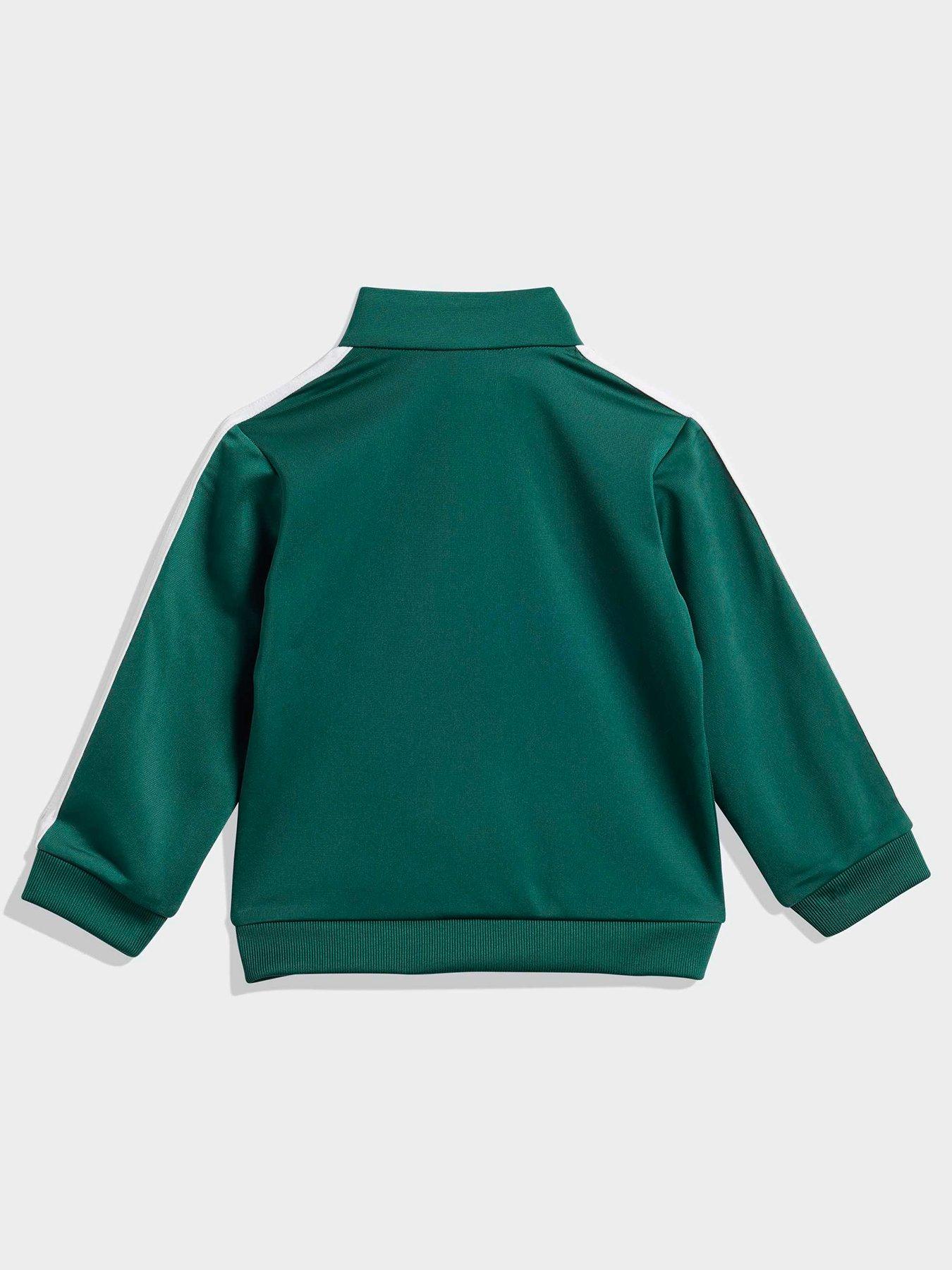 Image 2 of 6 of adidas Originals Infant Unisex Firebird Tracksuit - Green
