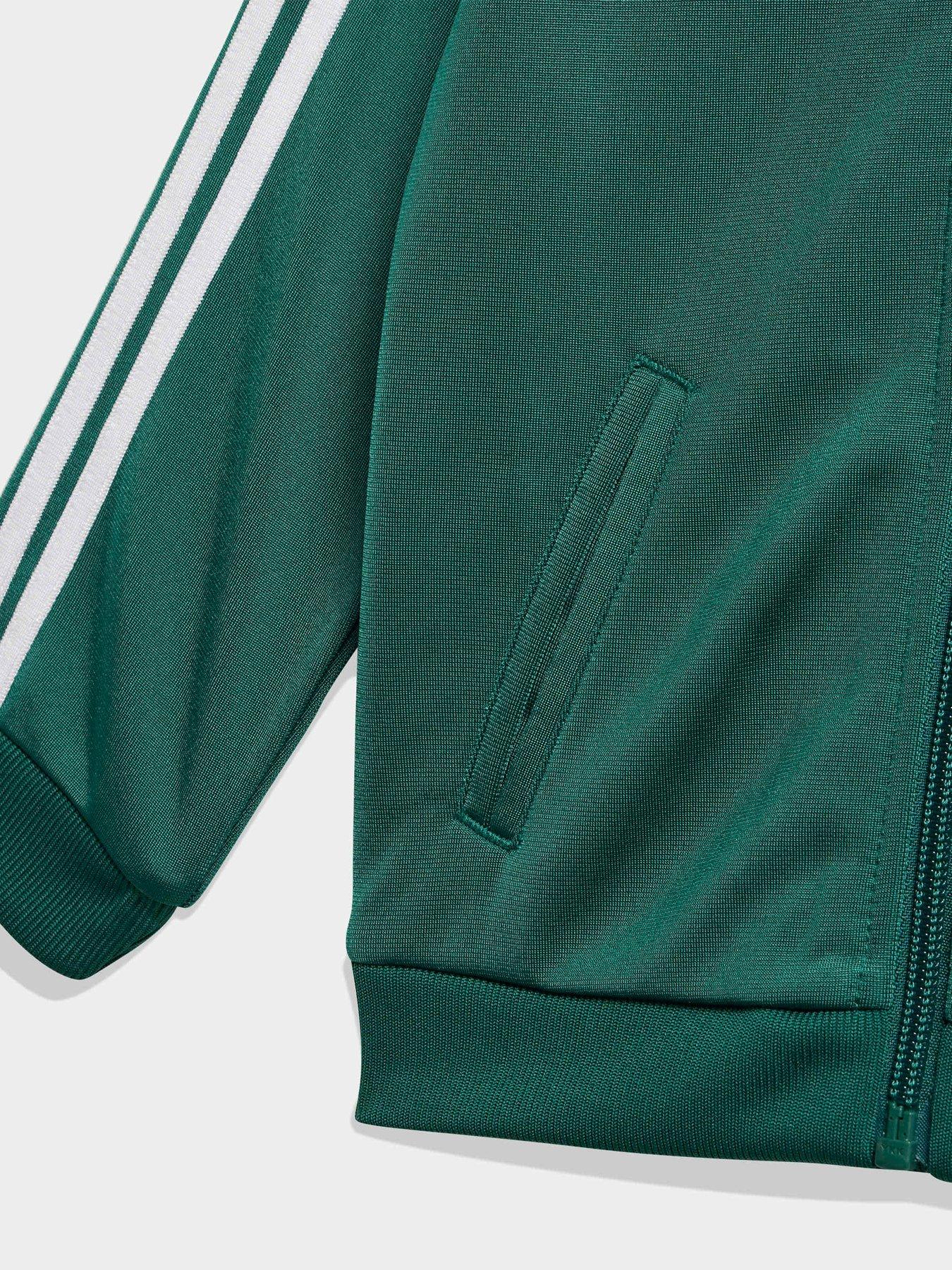 Image 6 of 6 of adidas Originals Infant Unisex Firebird Tracksuit - Green