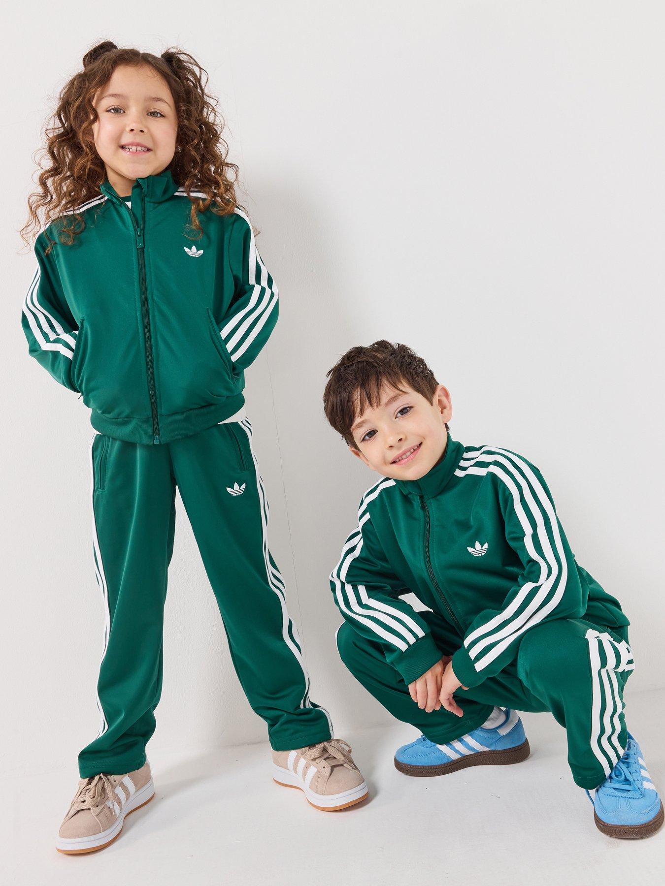 Adidas Originals Kids Unisex Firebird Tracksuit - Green