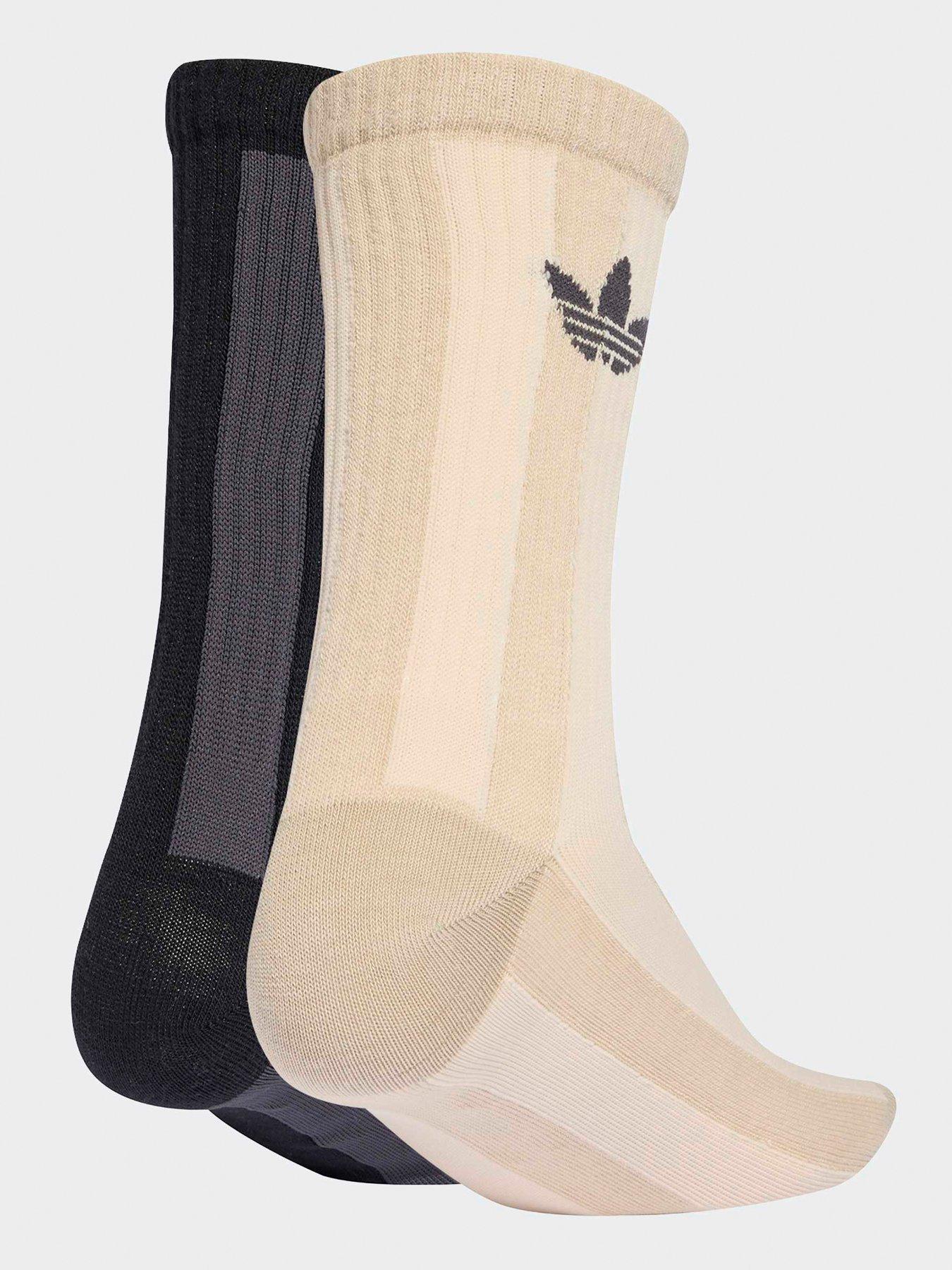 Image 2 of 4 of adidas Originals Unisex Striped Crew Sock 2 Pack - Multi