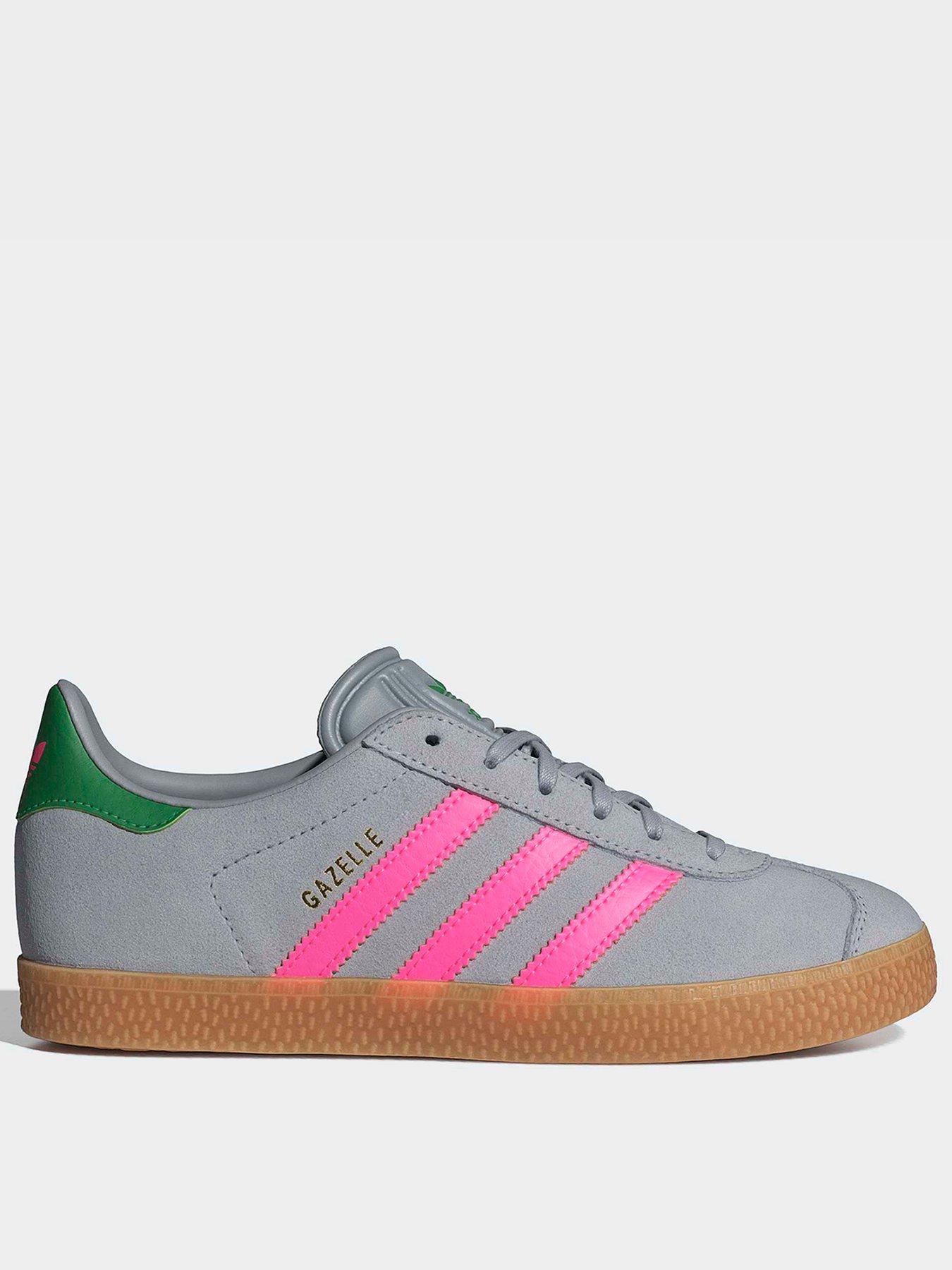 adidas gazelle silver green womens Adidas Gazelle Indoor Silver Metallic Core White